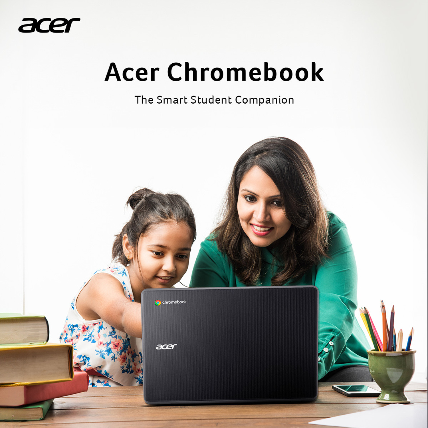 Image of Acer Chromebook Intel Celeron Dual Core N4500 - (4 GB /64 GB EMMC Storage /Chrome OS) C734-C2ED Chromebook
