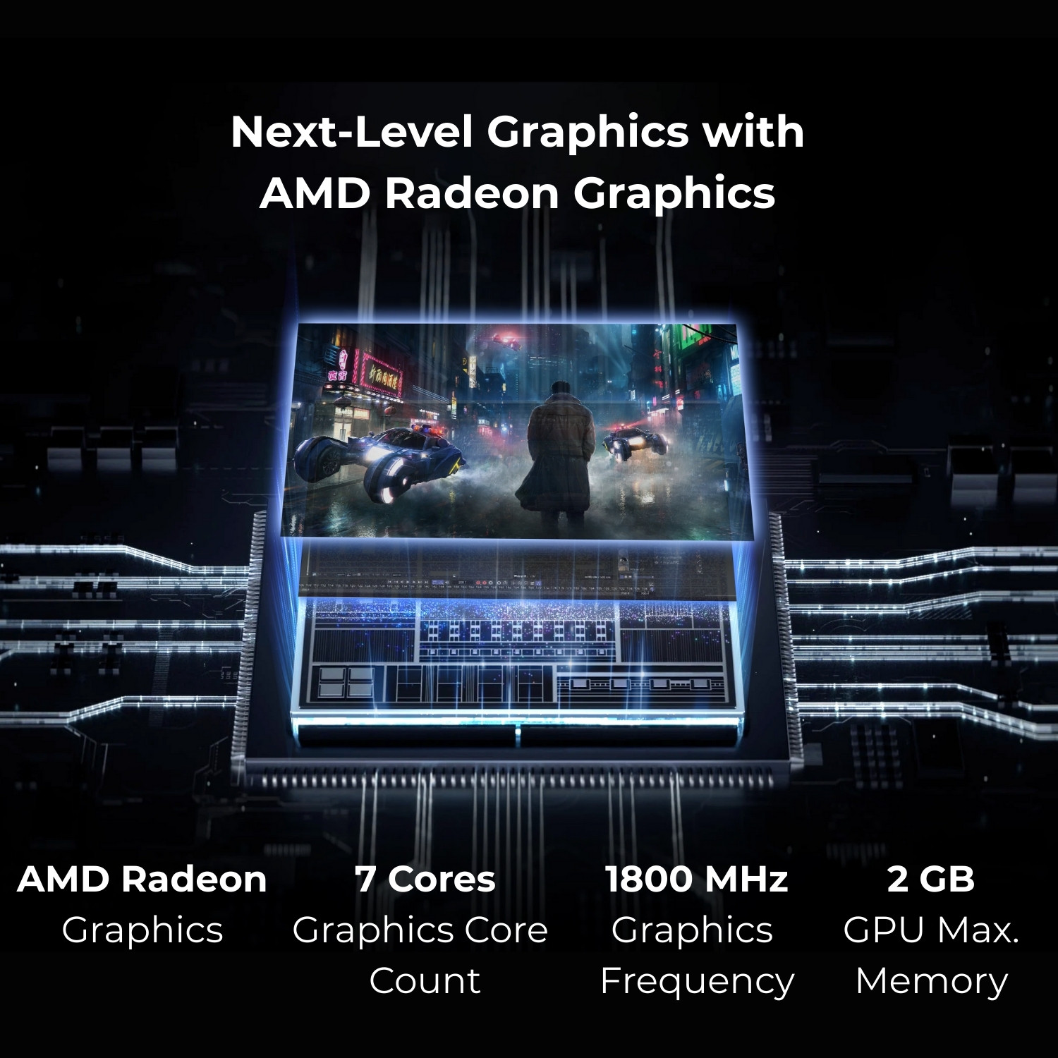 Image of CHUWI AMD Ryzen 5 7430U - (16 GB /512 GB SSD /Windows 11 Home) CoreBook X R5 Laptop (14.1 Inch, Gray, 1.4 kg)