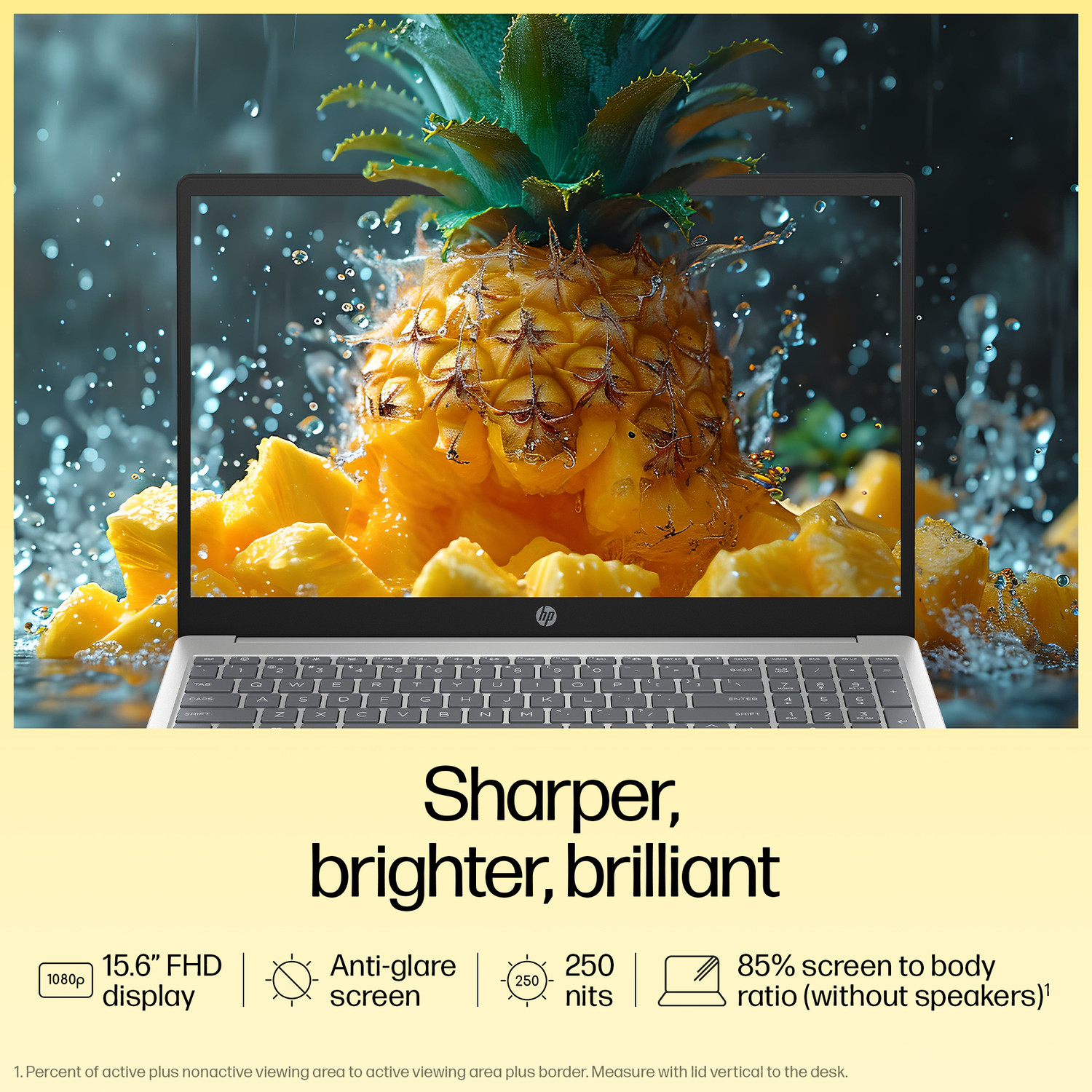 Image of HP AMD Ryzen 5 Hexa Core 7530U - (8 GB /512 GB SSD /Windows 11 Home) 15-fc0388AU Thin and Light Laptop