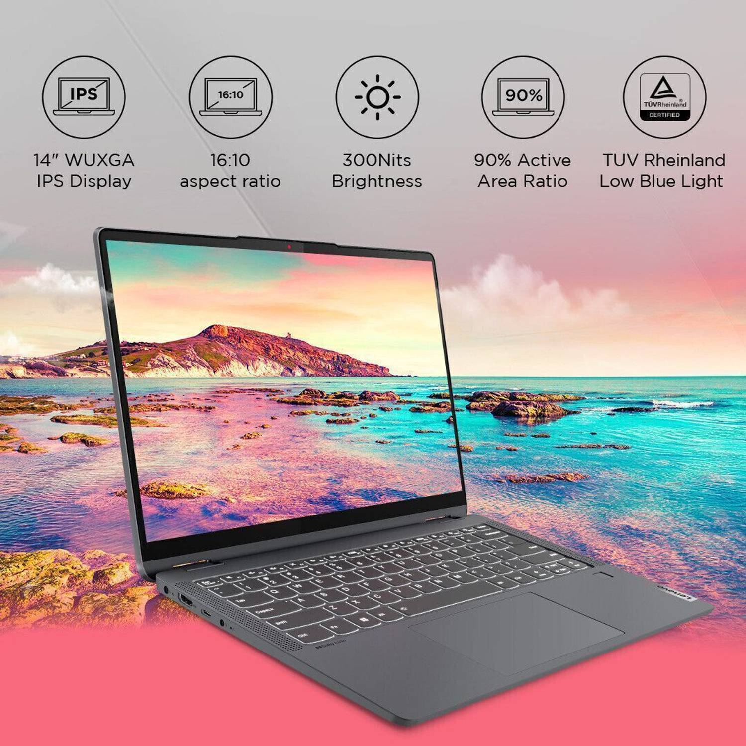 Lenovo IdeaPad Flex 5 AMD Ryzen 5 Hexa Core 7530U - (16 GB/512 GB