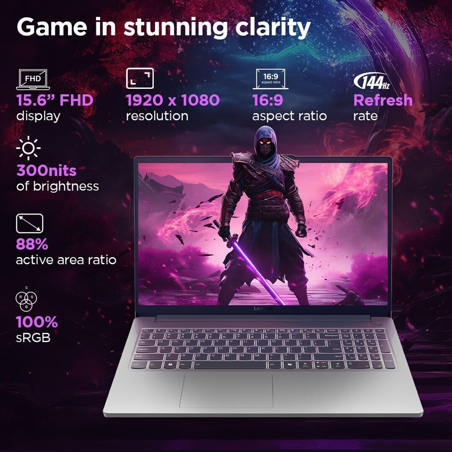 Image of Lenovo LOQ Essential Intel Core i5 12th Gen 12450HX - (12 GB /512 GB SSD /Windows 11 Home /4 GB Graphics /NVIDIA GeForce RTX 2050) 83LK0031IN Gaming Laptop