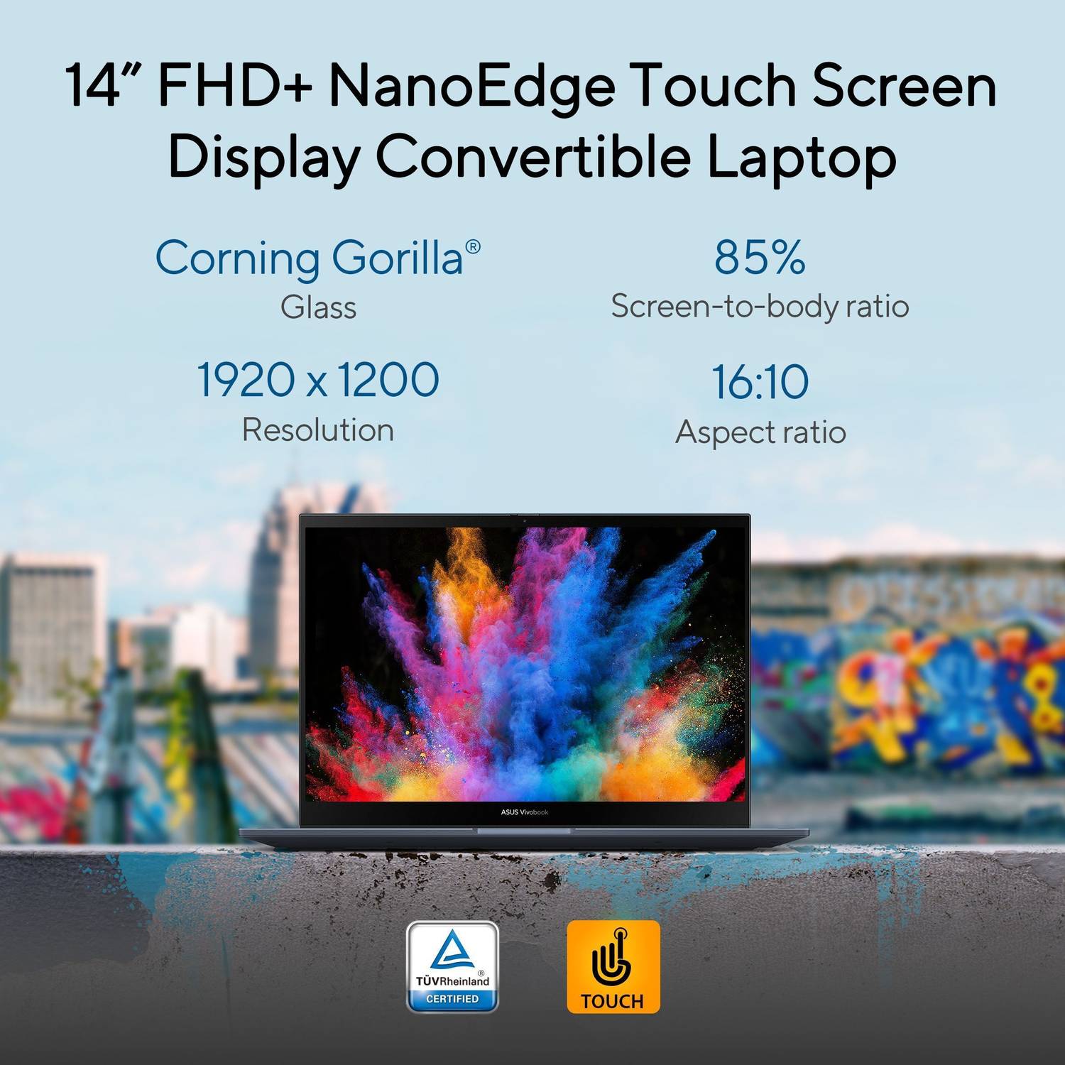 ASUS Vivobook S14 Flip 2 in 1 Laptop - Image 3