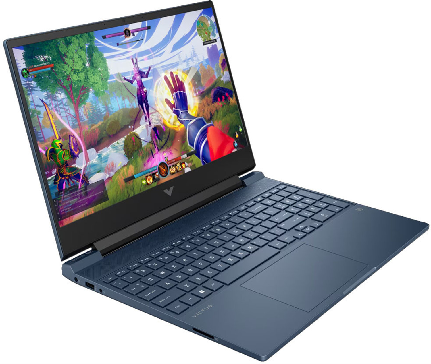 Image of HP Victus AMD Ryzen 5 5600H - (8 GB /512 GB SSD /Windows 11 Home /4 GB Graphics /AMD Radeon RX 6500M) FB0184AX Gaming Laptop