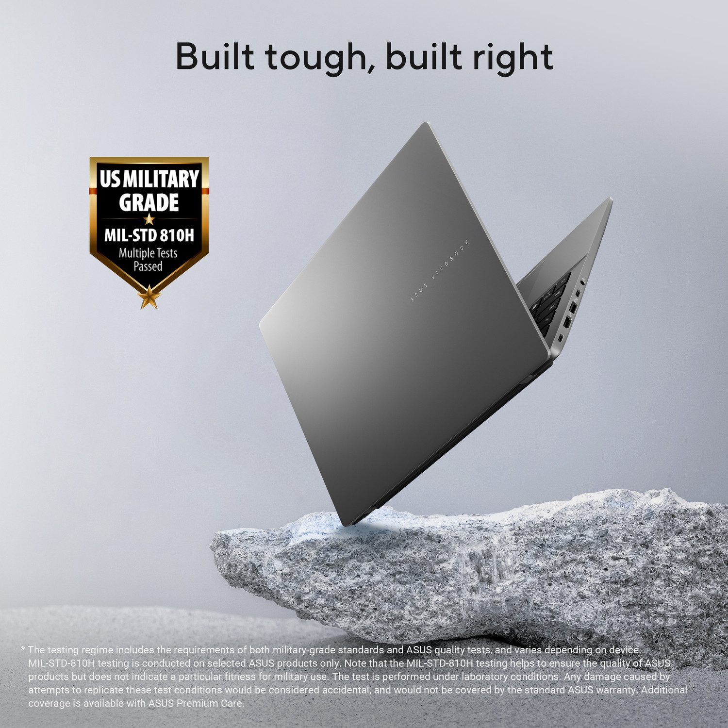 Image of ASUS Vivobook S14 (2025)(i5 14th Gen) with Office 2024 + M365 Basic* Backlit Keyboard Intel Core 5 210H - (16 GB /512 GB SSD /Windows 11 Home) S3407VA-LY080WS Thin and Light Laptop