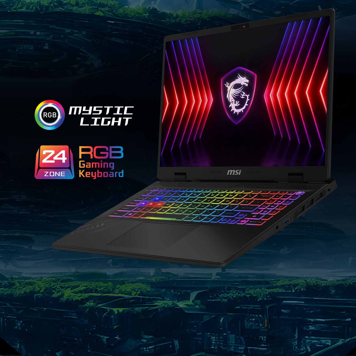 Image of MSI Crosshair 17 HX AI Intel Core Ultra 9 275HX - (32 GB /1 TB SSD /Windows 11 Home /8 GB Graphics /NVIDIA GeForce RTX 5070 /240 Hz /170 W) Crosshair 17 HX AI D2XWGKG Gaming Laptop