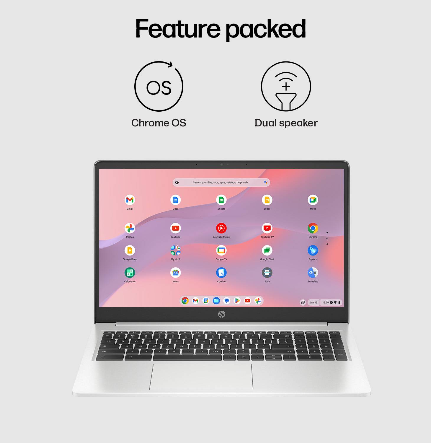 HP Chromebook Intel Celeron Dual Core N4500 - (4 GB/128 GB EMMC