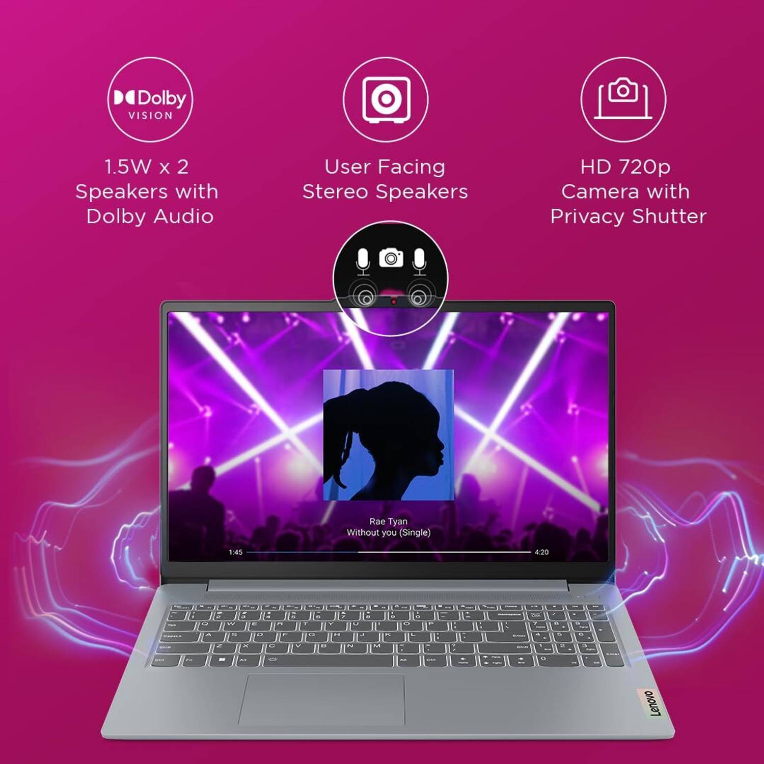 Lenovo IdeaPad Slim 3 15AMN8 Ryzen 3 Quad Core 8GB/512GB SSD - Image 5