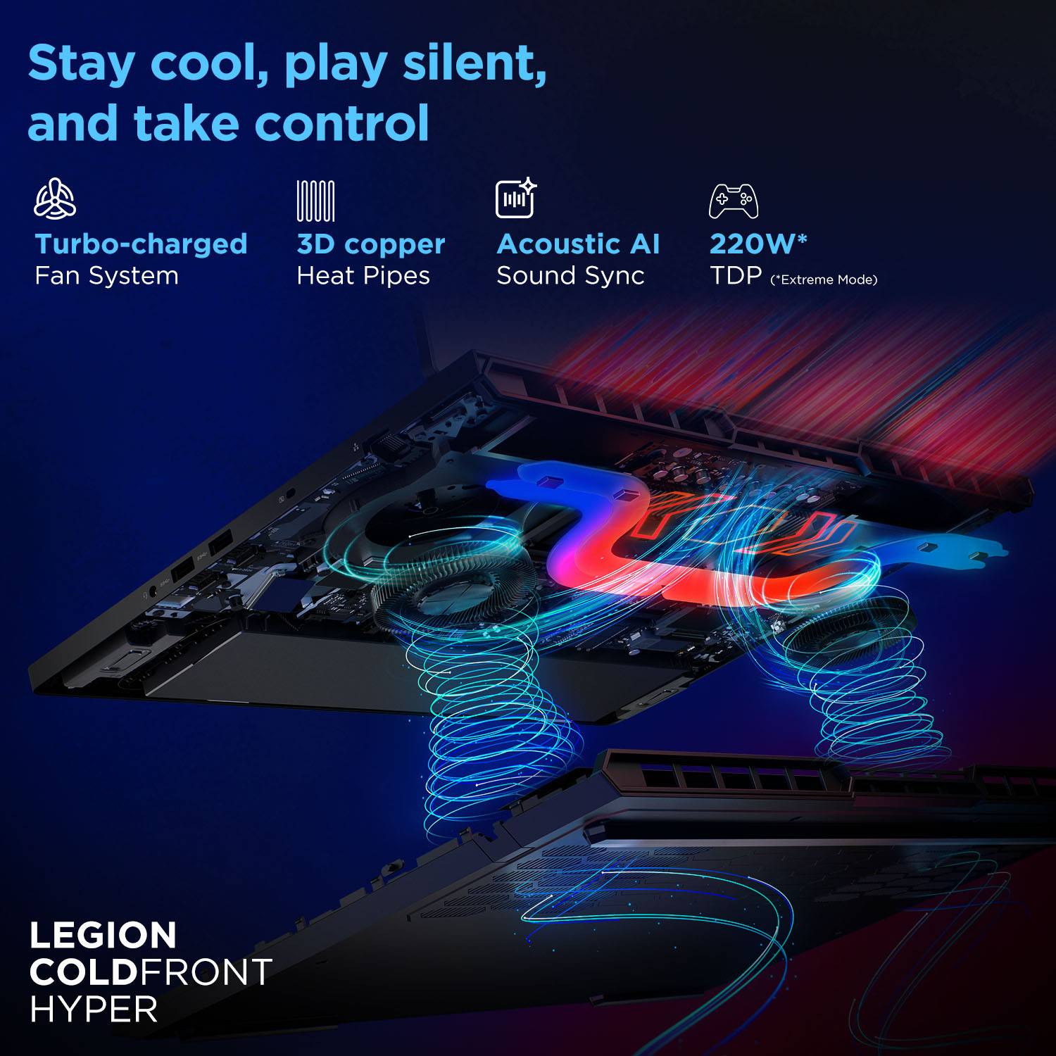 Lenovo Legion Pro 5 16IAX10H 16-inch 32GB 1TB SSD RTX 5070 Ti - Image 3