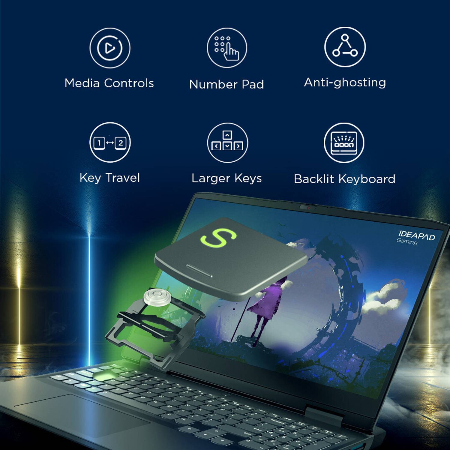 Lenovo IdeaPad Gaming 3 15ARH7 AMD Ryzen 7 7735HS - Image 5