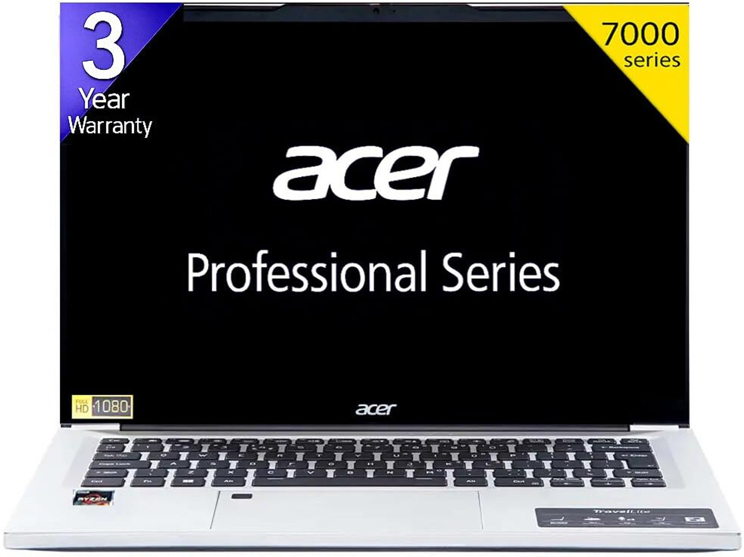 Image of Acer Professional 14 AMD Ryzen 7 Octa Core 7th Gen 7730U - (32 GB /1 TB SSD /Windows 11 Pro) TL14-42M Notebook