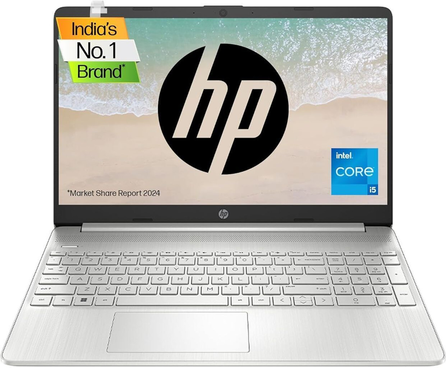 Image of HP Intel Core i5 12th Gen - (16 GB /512 GB SSD /Windows 11 Home) 14s-cf3006TP Thin and Light Laptop