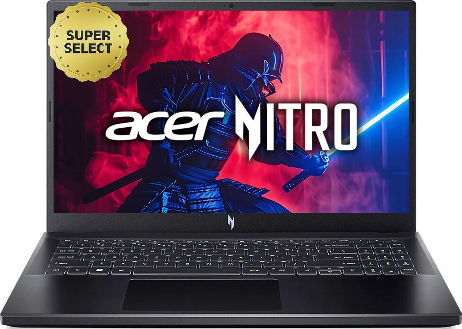 Image of Acer Nitro V AMD Ryzen 5 Hexa Core 6600H - (16 GB /512 GB SSD /Windows 11 Home /6 GB Graphics /NVIDIA GeForce RTX 3050) ANV15-41-R8G0 Gaming Laptop