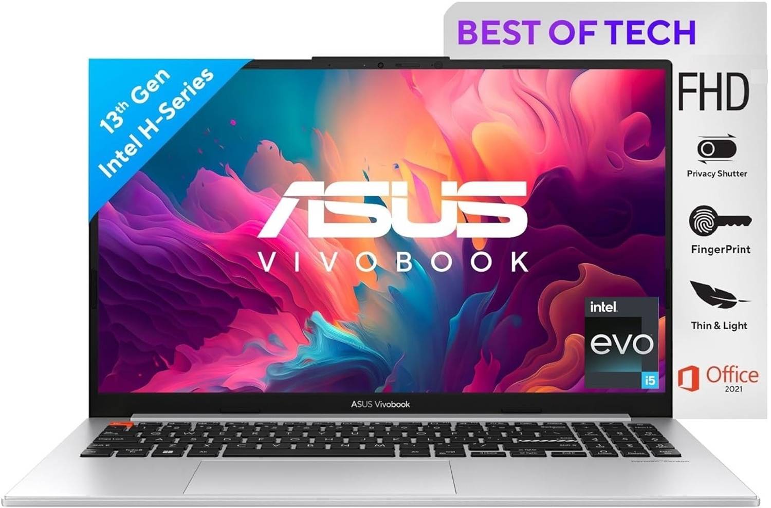 ASUS ASUS Vivobook S 15 Intel Core i5 13th Gen 13500H - (16 GB/51