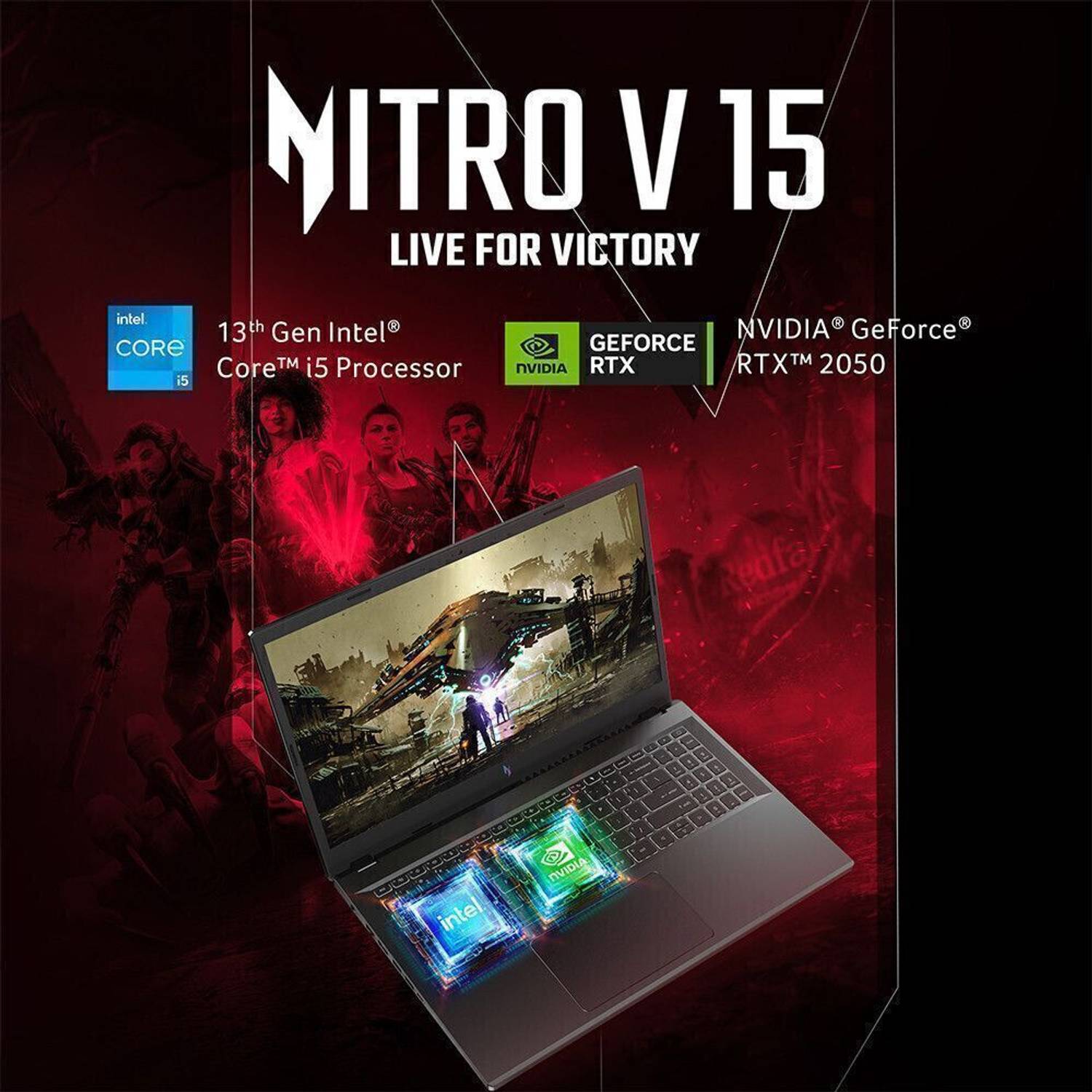 Acer Nitro V 13420H 16GB 512GB SSD RTX 2050 - Image 3
