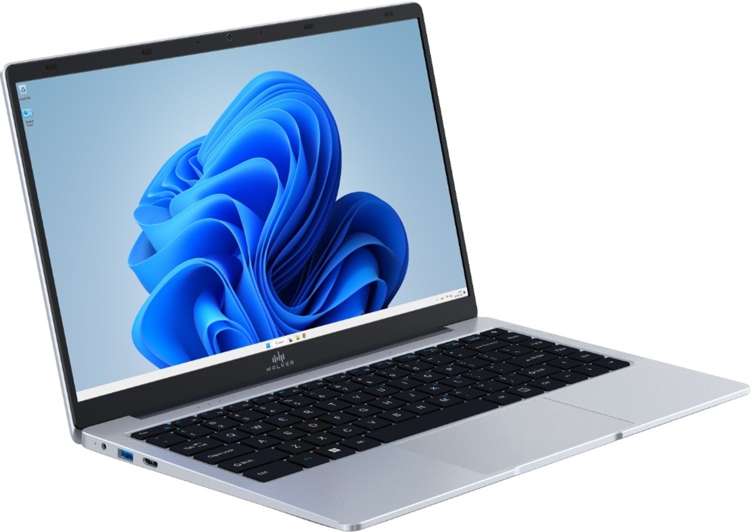 Image of walker Intel Celeron Dual Core Intel N4020 - (4 GB /128 GB SSD /Windows 11 Home) NU14A2 Thin and Light Laptop