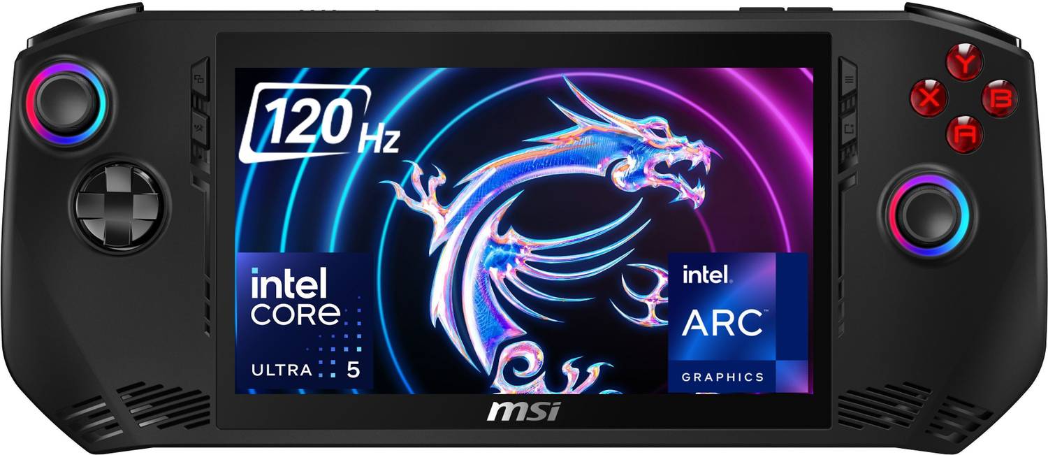 MSI Claw A1M AI PC Intel Core Ultra 5 135H - (16 GB/512 GB SSD/Windows 11 Home/Intel Integrated Arc Graphics/120 Hz) Claw A1M-219IN Gaming Laptop