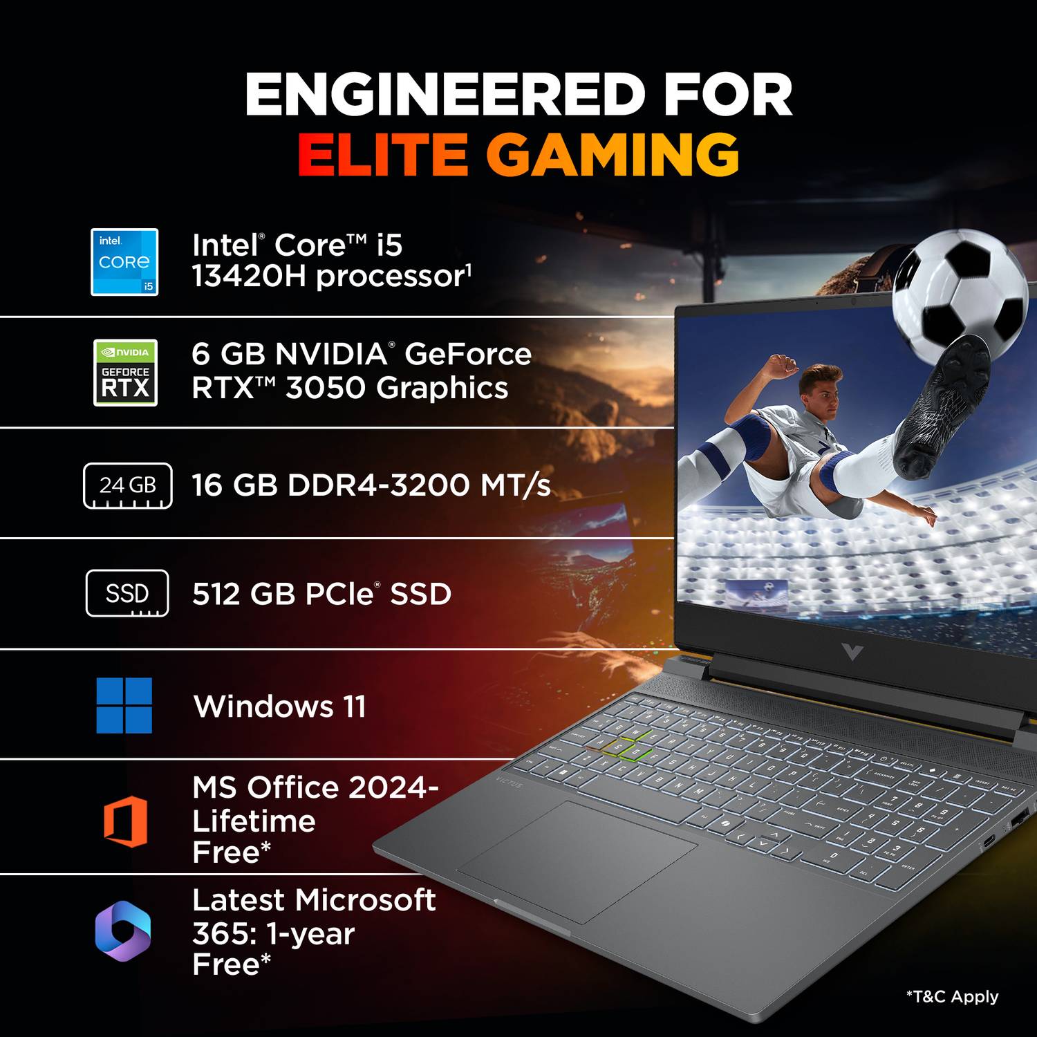 HP Victus 15-fa2196tx Gaming Laptop - Image 5