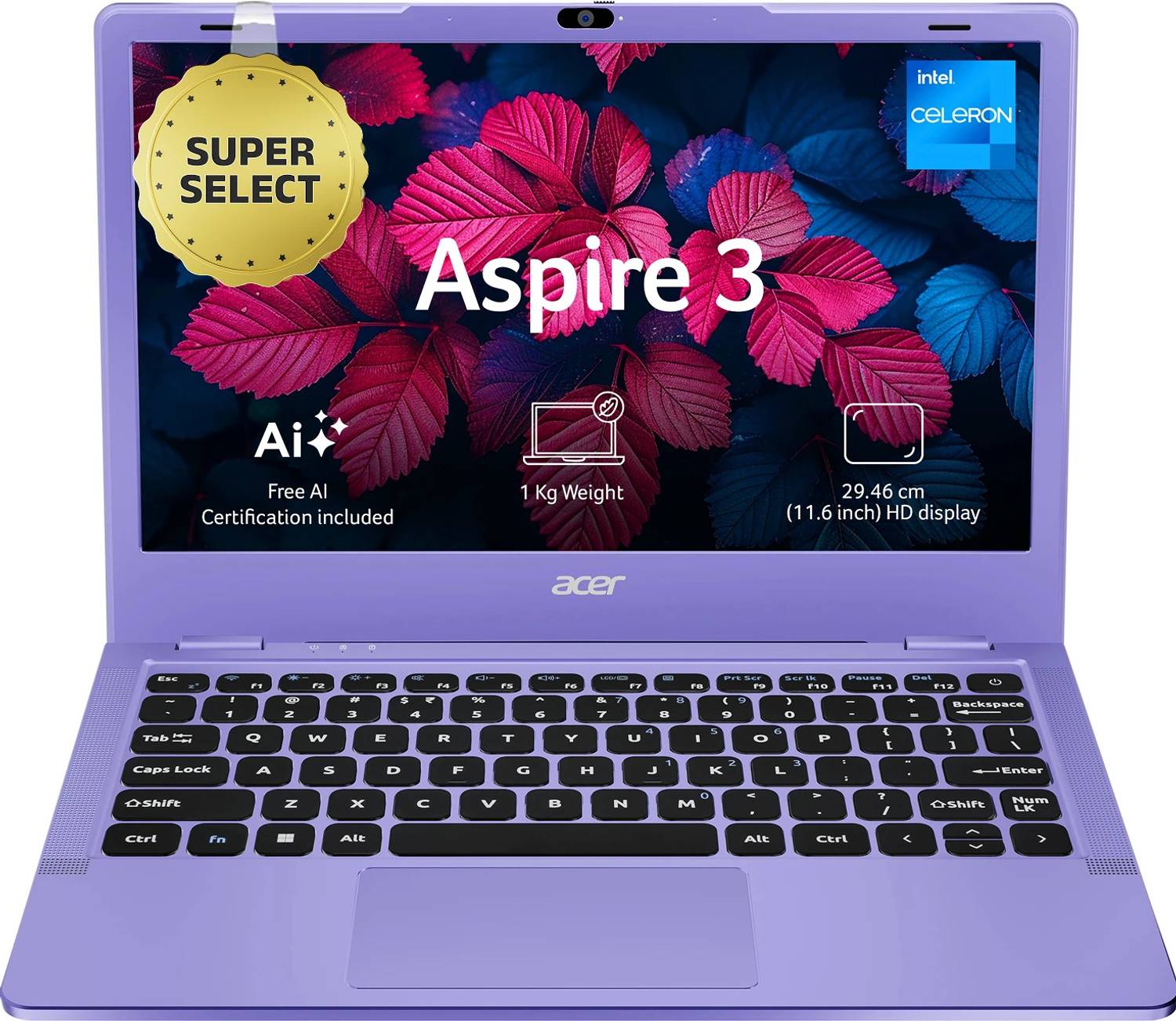 Acer Aspire 3 Intel Celeron Dual Core - (8 GB/256 GB SSD/Windows 11 Home) A311-45 Thin and Light Laptop