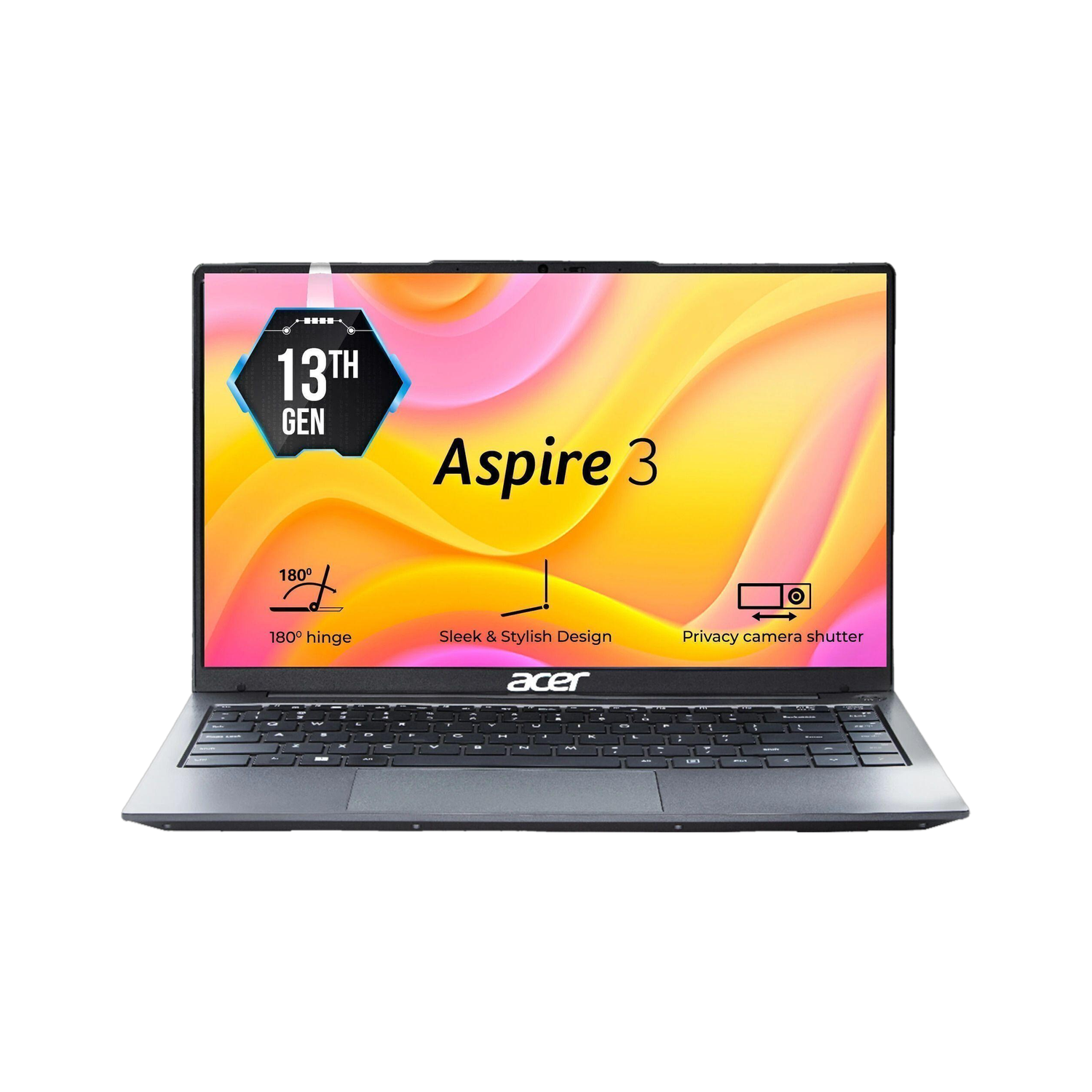 Acer Aspire 3 Intel Core i3 13th Gen 1305U - (16 GB/512 GB SSD/Windows 11 Home) A324-53 Thin and Light Laptop