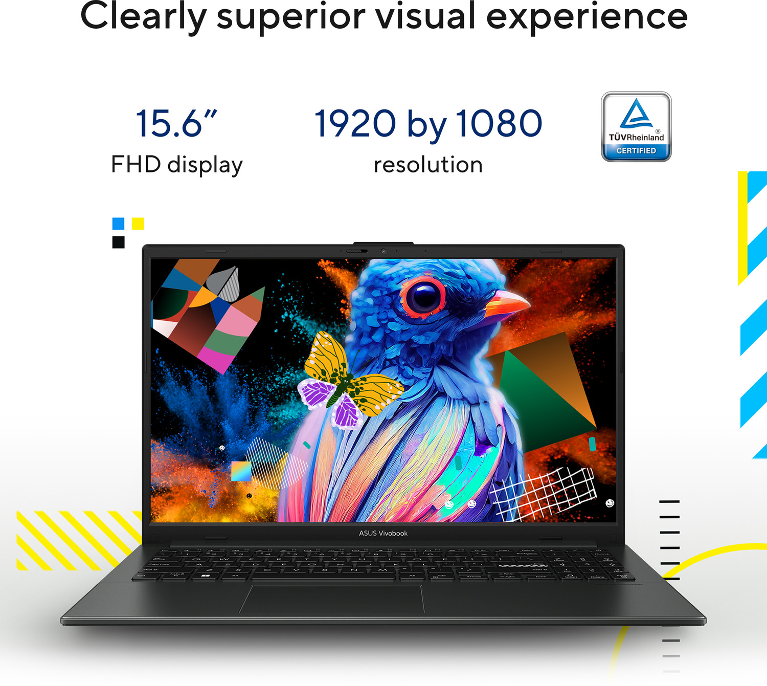 Image of ASUS Vivobook Go 15 (2025) with Office 2024 + M365 Basic AMD Ryzen 3 Quad Core 30 - (8 GB /512 GB SSD /Windows 11 Home) E1504FA-BQ2114WS Thin and Light Laptop