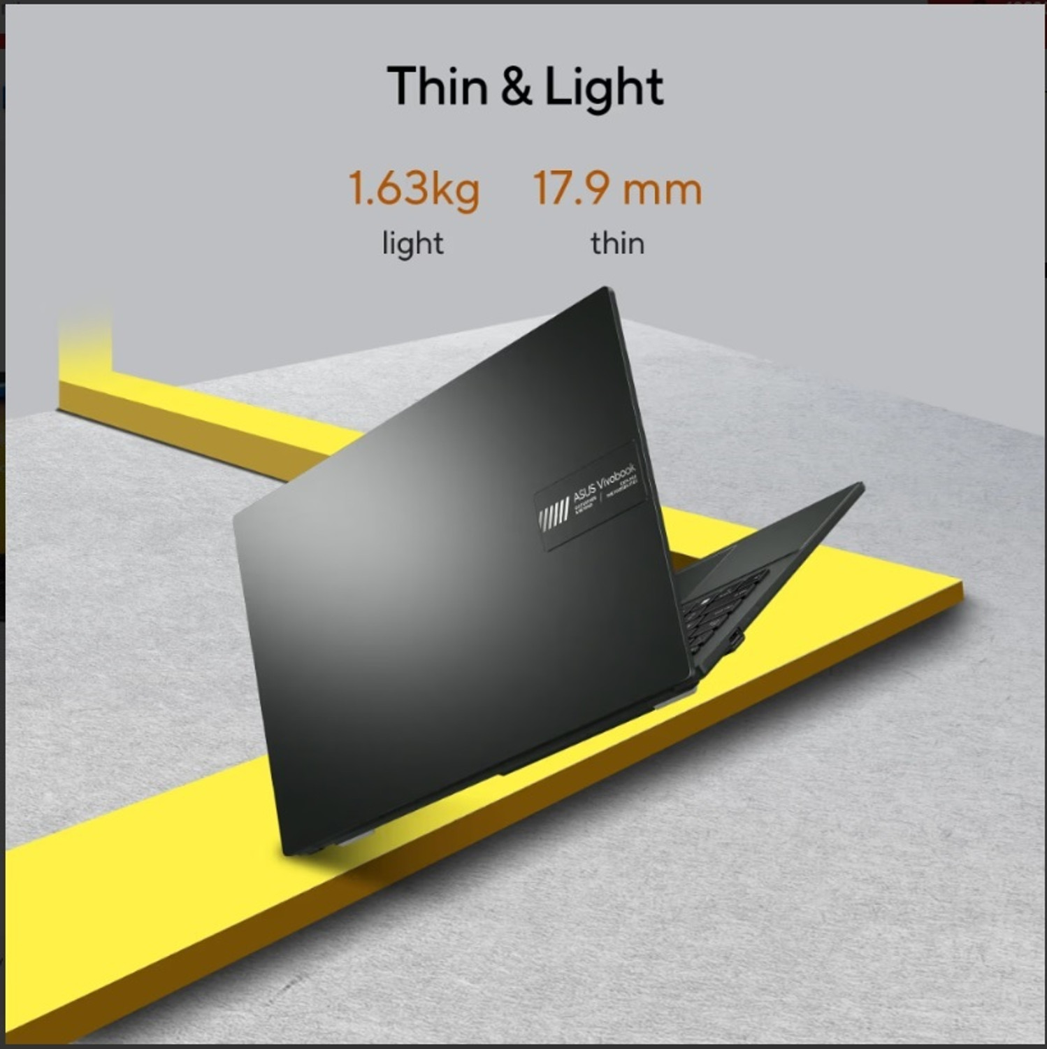 Image of ASUS ASUS VIVOBOOK GO 15 AMD Ryzen 5 Octa Core 7th Gen RYZEN 5 7520U - (16 GB /512 GB HDD /512 GB SSD /Windows 11 Home) E1504FA-BQ2490WS Laptop