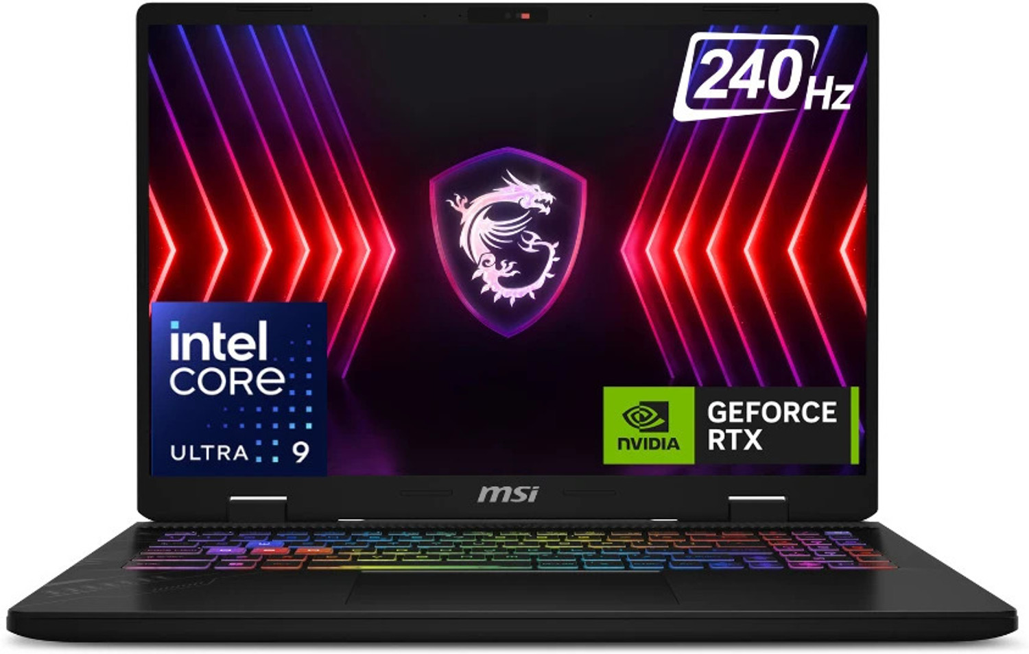 Image of MSI Crosshair 16 HX AI Intel Core Ultra 9 275HX - (16 GB /1 TB SSD /Windows 11 Home /8 GB Graphics /NVIDIA GeForce RTX 5060 /240 Hz /115 W) Crosshair 16 HX AI D2XWFKG Gaming Laptop