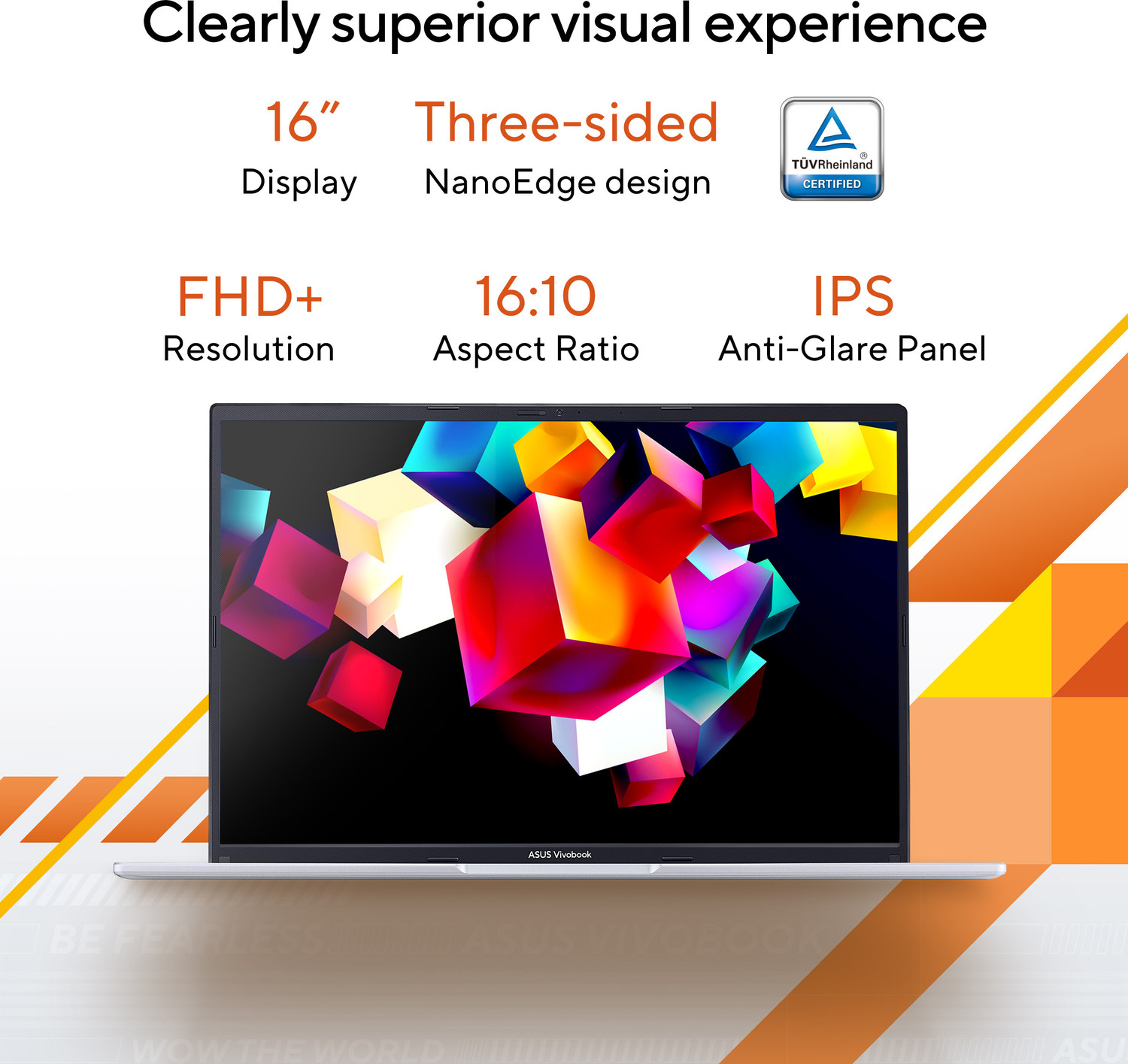 Image of ASUS Vivobook 16 AMD Ryzen 5 Hexa Core 7530U - (16 GB /512 GB SSD /Windows 11 Home) M1605YA-MB542WS Laptop