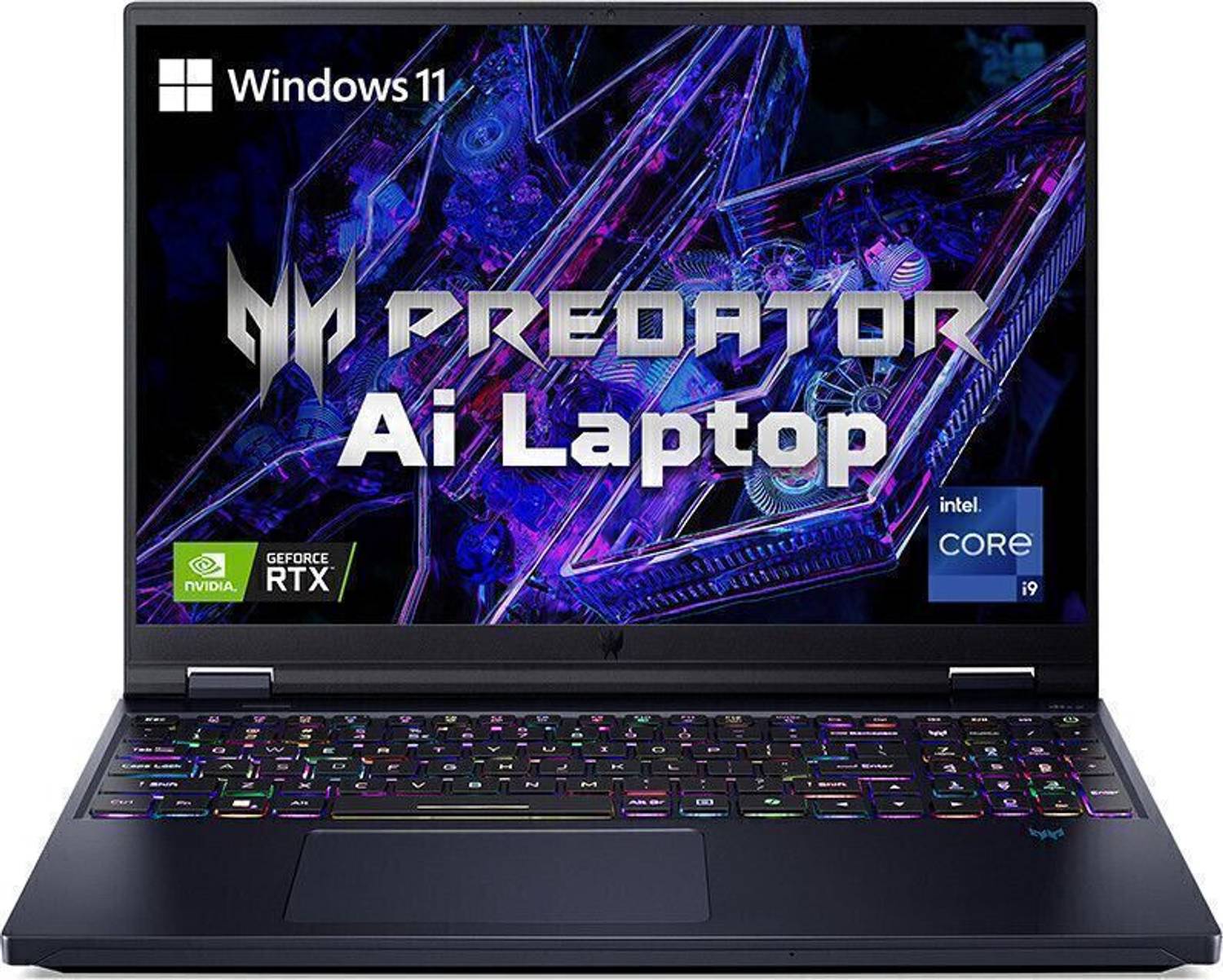 Acer Predator Helios 16 Intel Core i9 14th Gen 14900HX - (16 GB/1 TB SSD/Windows 11 Home/8 GB Graphics/NVIDIA GeForce RTX 4070) PH16-72 Gaming Laptop