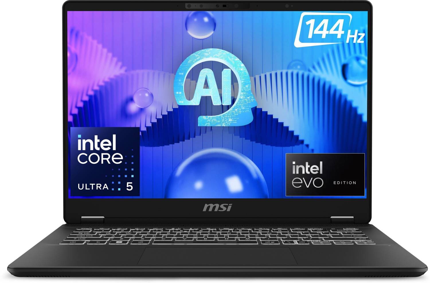 MSI Prestige 14 Evo AI PC Intel Core Ultra 5 1st Gen 125H - (16 GB