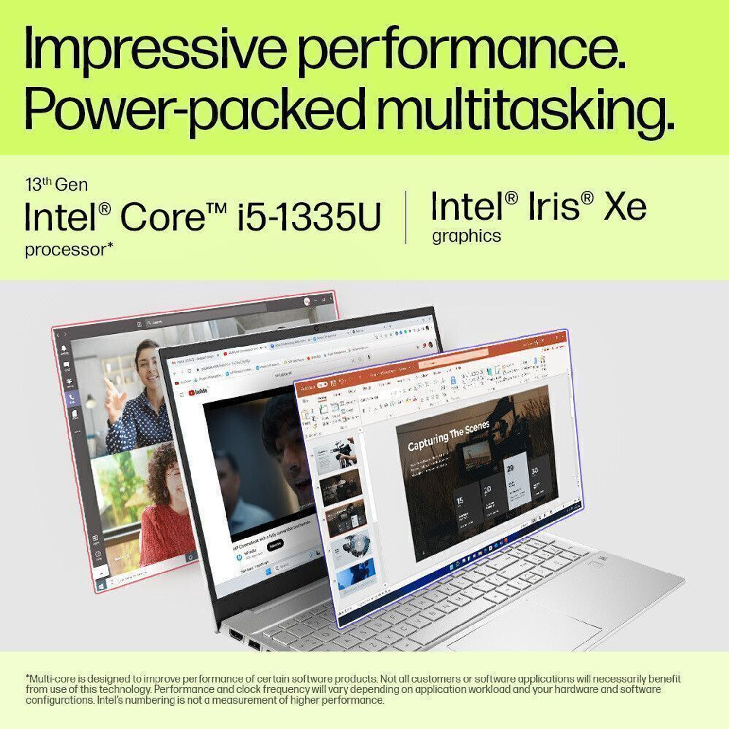 Image of HP Pavilion Intel Core i5 13th Gen 1335U - (16 GB /1 TB SSD /Windows 11 Home) 15-eg3018TU Thin and Light Laptop