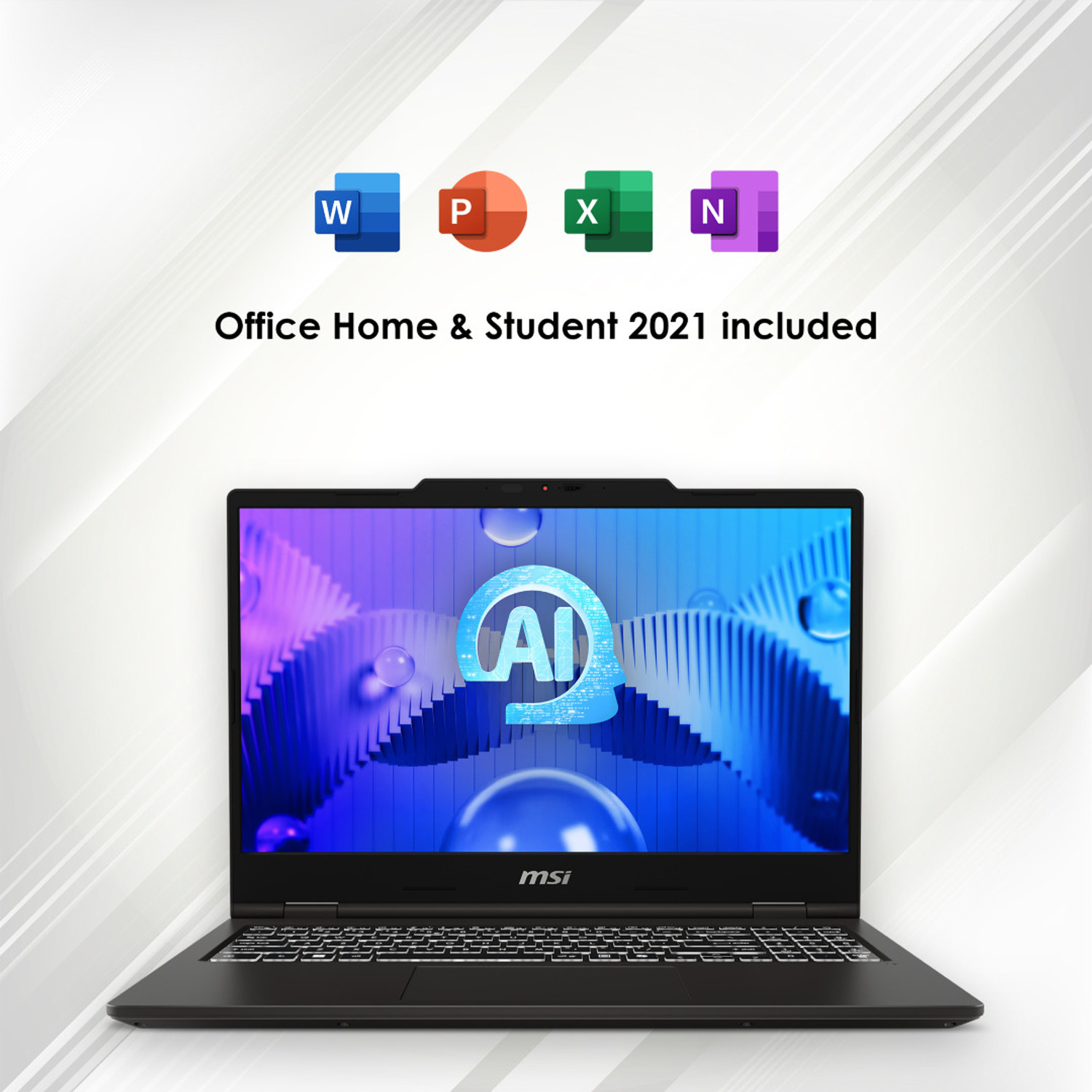 Image of MSI VenturePro 15 AI Intel Core Ultra 5 125H - (16 GB /1 TB SSD /Windows 11 Home /6 GB Graphics /NVIDIA GeForce RTX 3050 /144 Hz) VenturePro 15 AI A1UDXG-009IN Gaming Laptop