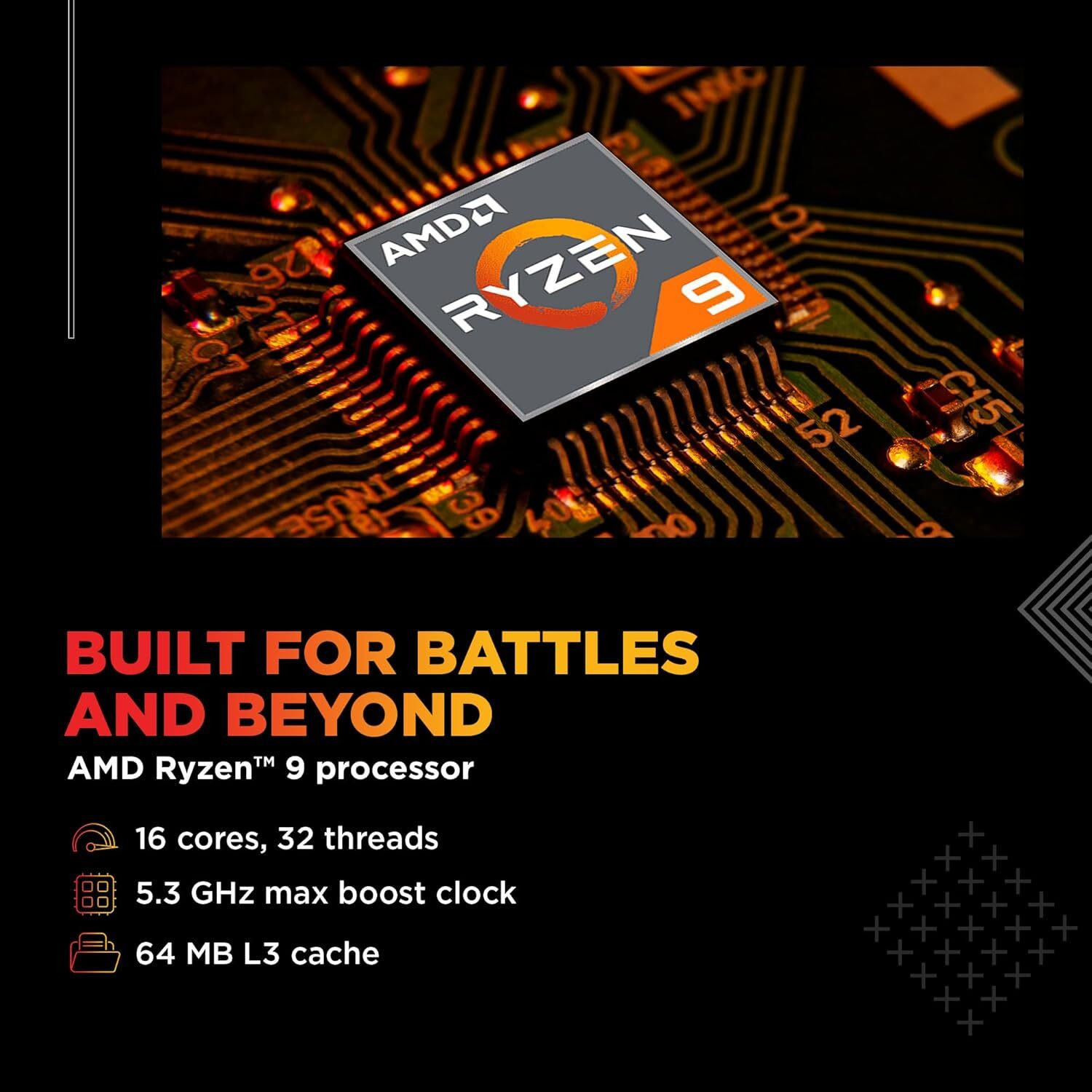 Image of HP AMD Ryzen 9 16 Core 8th Gen - (24 GB /1 TB SSD /Windows 11 Home /8 GB Graphics /NVIDIA GeForce RTX NVIDIA GeForce RTX 5070) ap0182AX Gaming Laptop