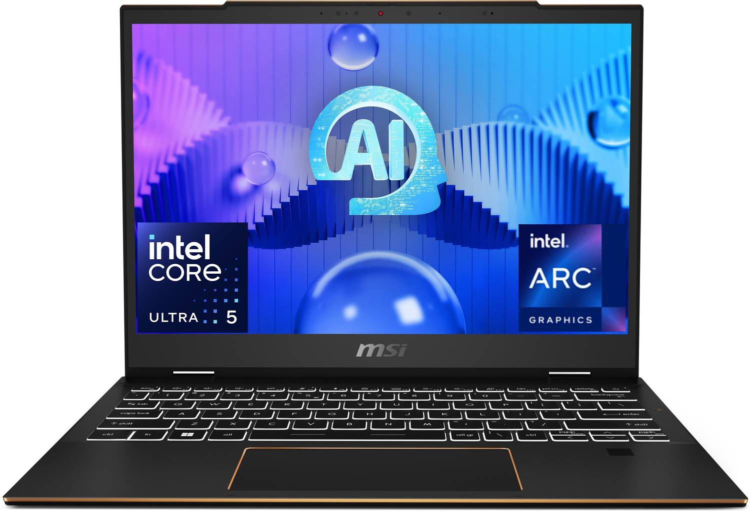 MSI Summit E13 Evo AI PC Intel Core Ultra 5 1st Gen 125H - (16 GB
