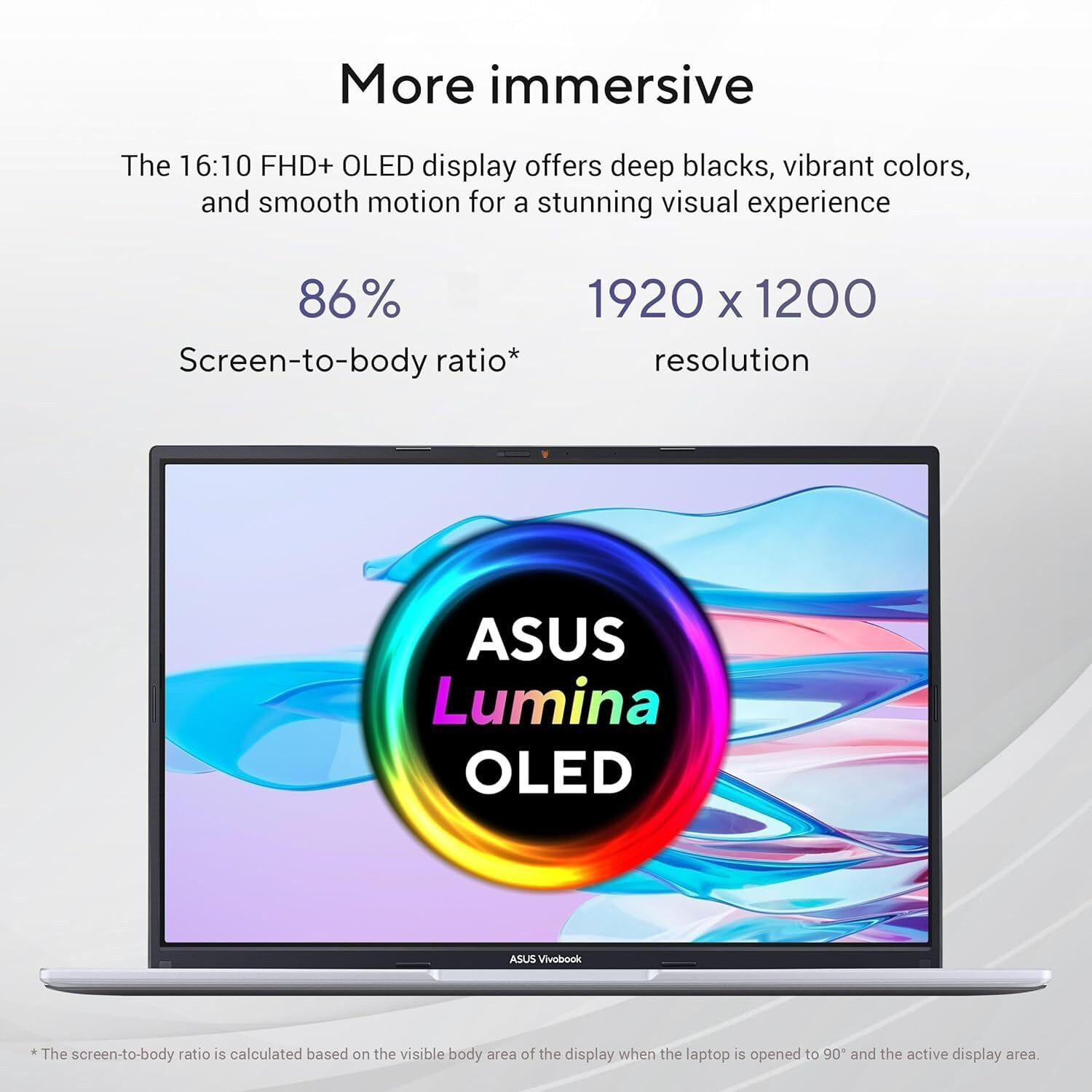 Image of ASUS ASUS Vivobook 16 Intel Core i5 13th Gen 13420H - (16 GB /512 GB SSD /Windows 11 Home) X1605VA-SH1952WS Thin and Light Laptop