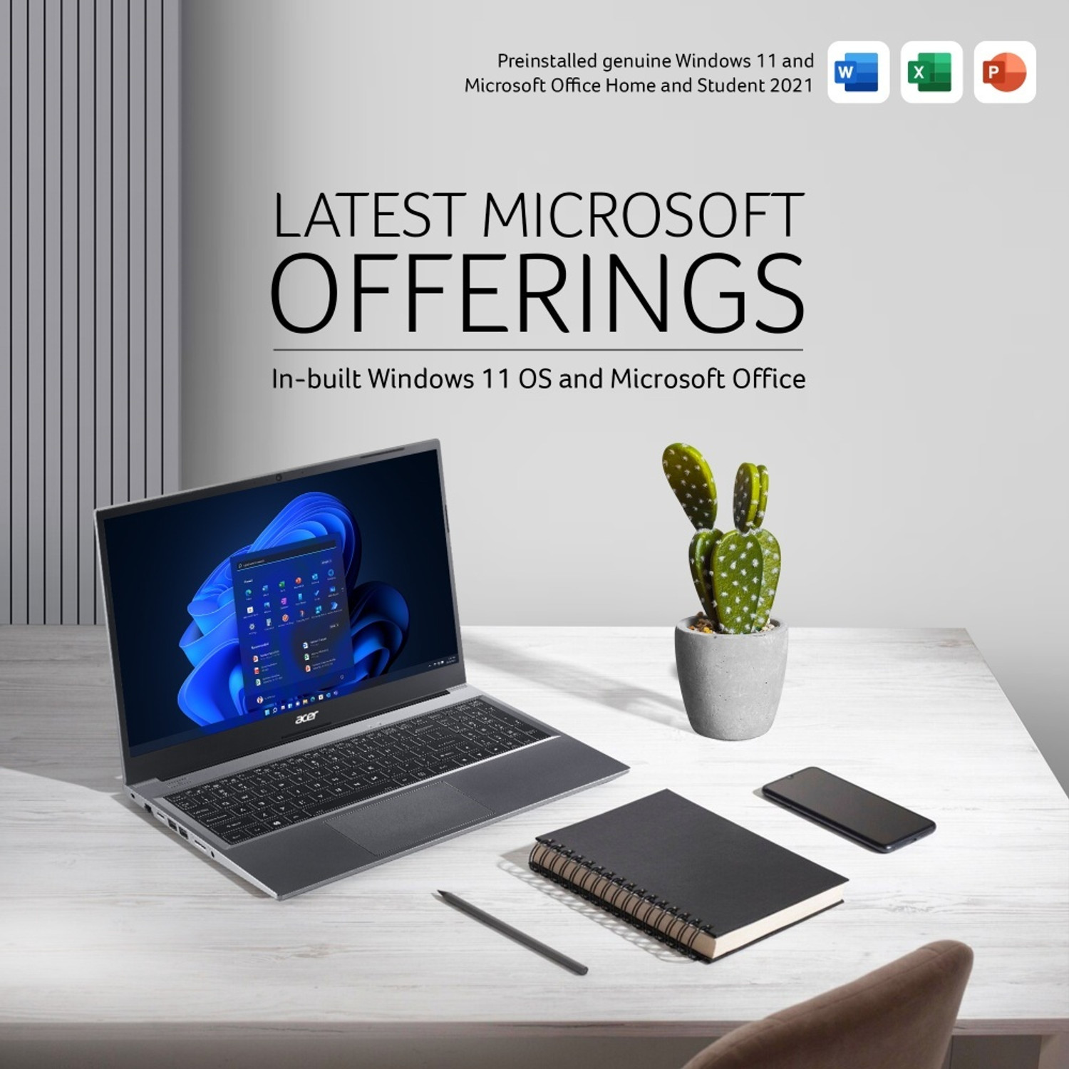 Image of Acer Aspire Lite AMD Ryzen 3 7330U - (8 GB /512 GB SSD /Windows 11 Home) AL15-41 Notebook