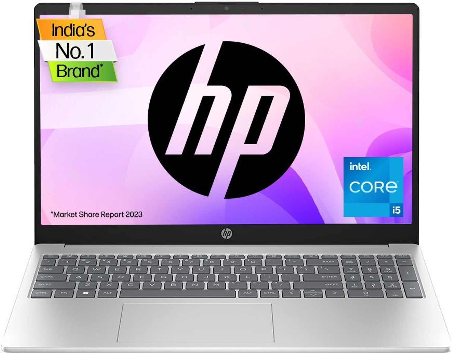 Image of HP Intel Core i5 13th Gen 1334U - (8 GB /512 GB SSD /Windows 11 Home) 15-fd0220TU Thin and Light Laptop