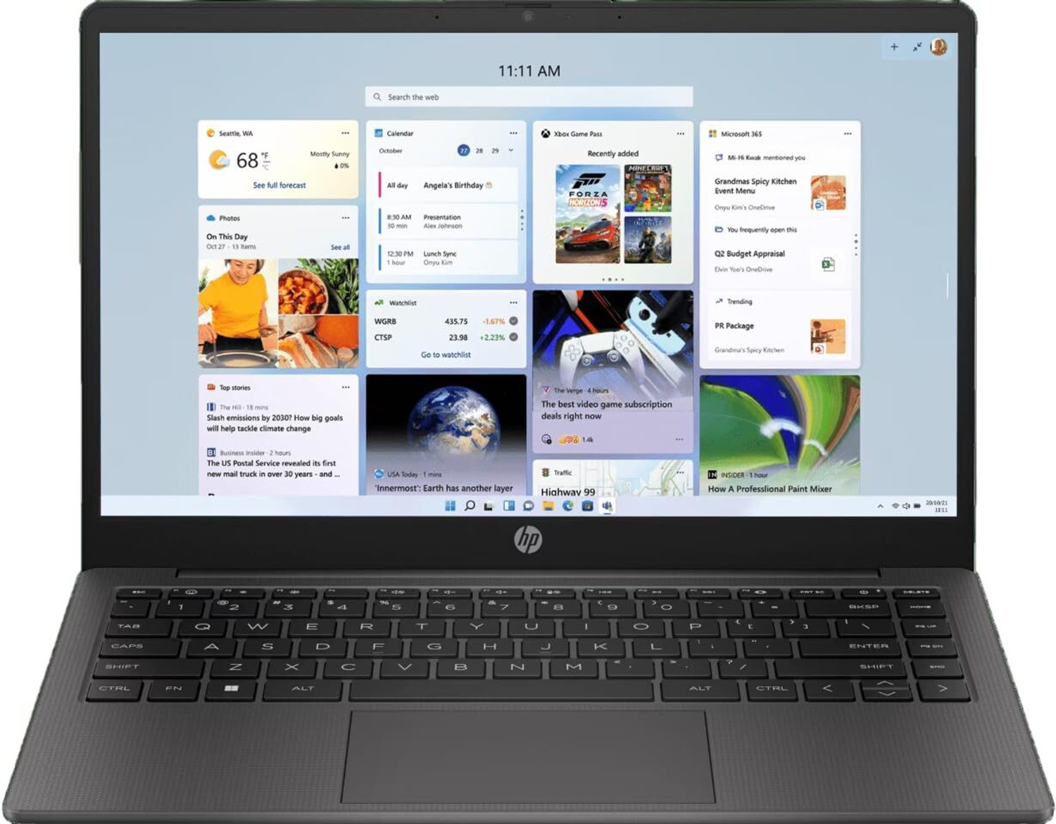 Image of HP G10 AMD Ryzen 5 Hexa Core 7th Gen 7530U - (8 GB /512 GB SSD /Windows 11 Pro) 245 G10 R5 Business Laptop