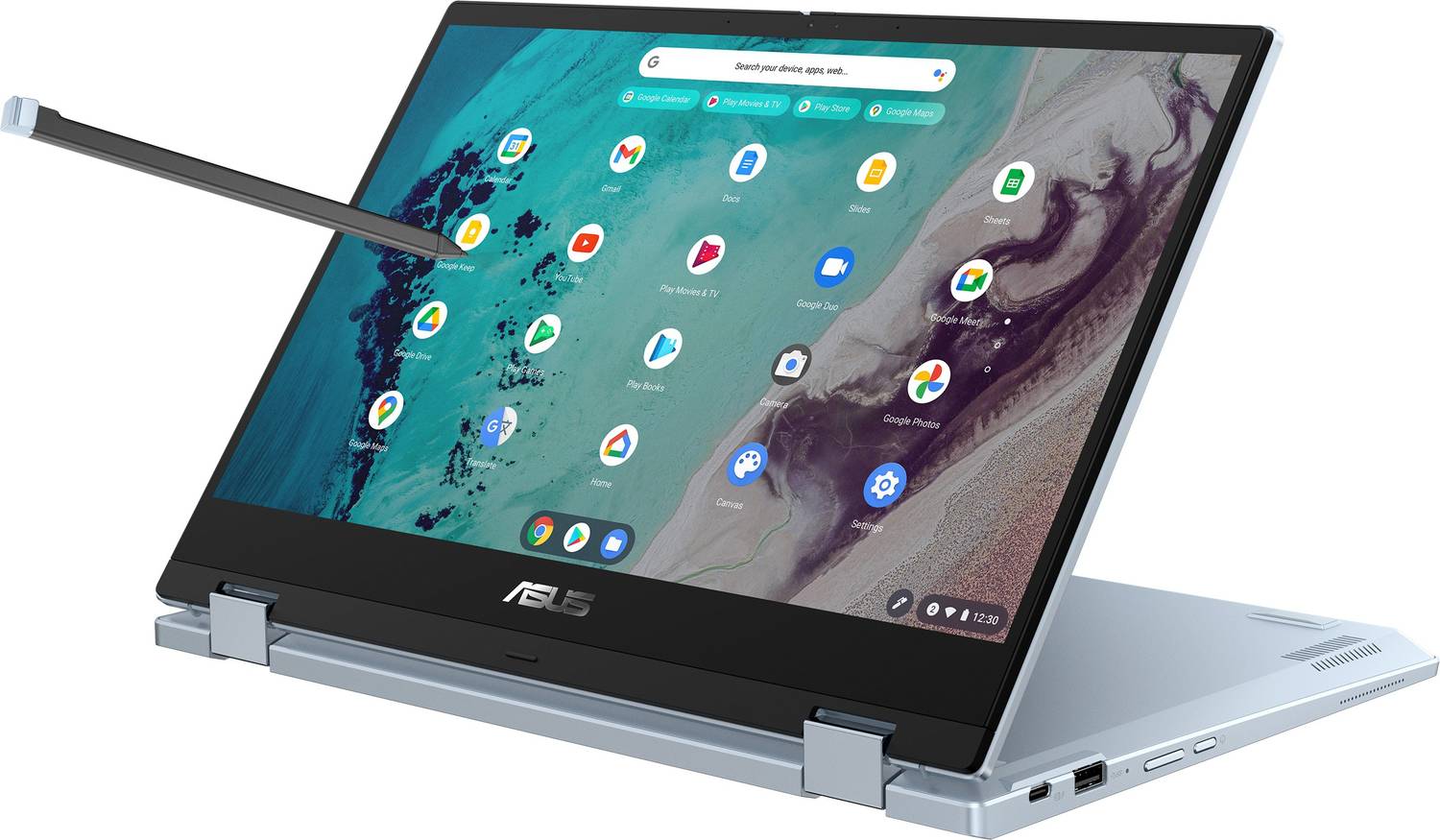 ASUS Chromebook Flip Touch Intel Core i3 11th Gen 1110G4 - (8 GB