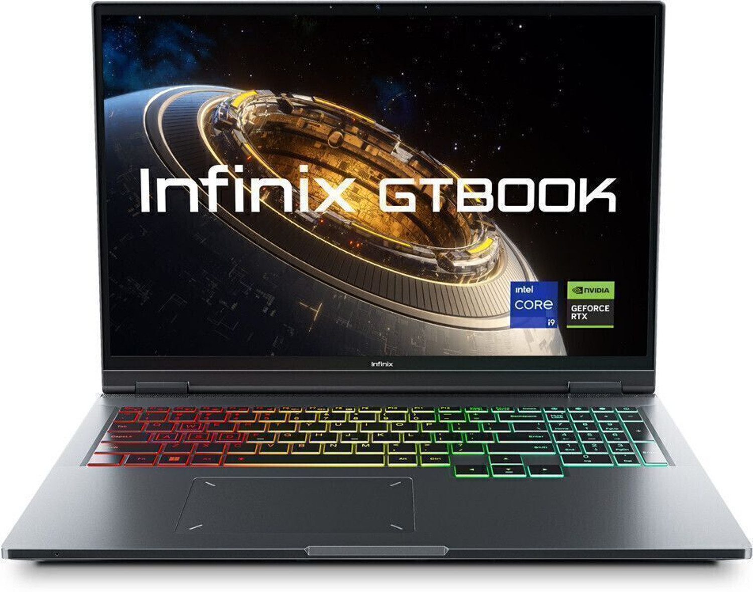 Image of Infinix GT Book Intel Core i9 13th Gen 13900H - (32 GB /1 TB SSD /Windows 11 Home /8 GB Graphics /NVIDIA GeForce RTX 4060 /90 W) GL613 Gaming Laptop