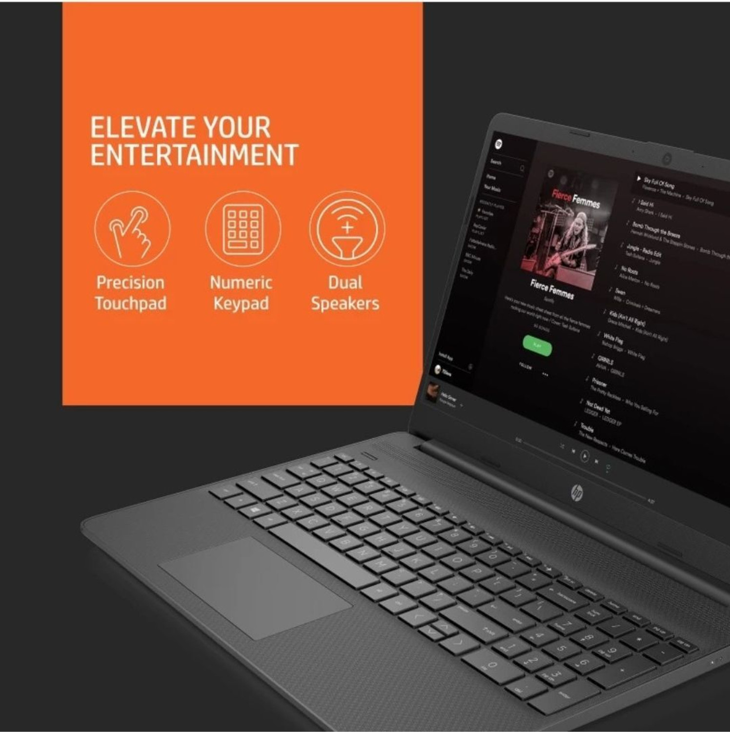Image of HP AMD Ryzen 3 Dual Core - (8 GB /256 GB SSD /Windows 11 Home) 15s-ey1508AU Thin and Light Laptop