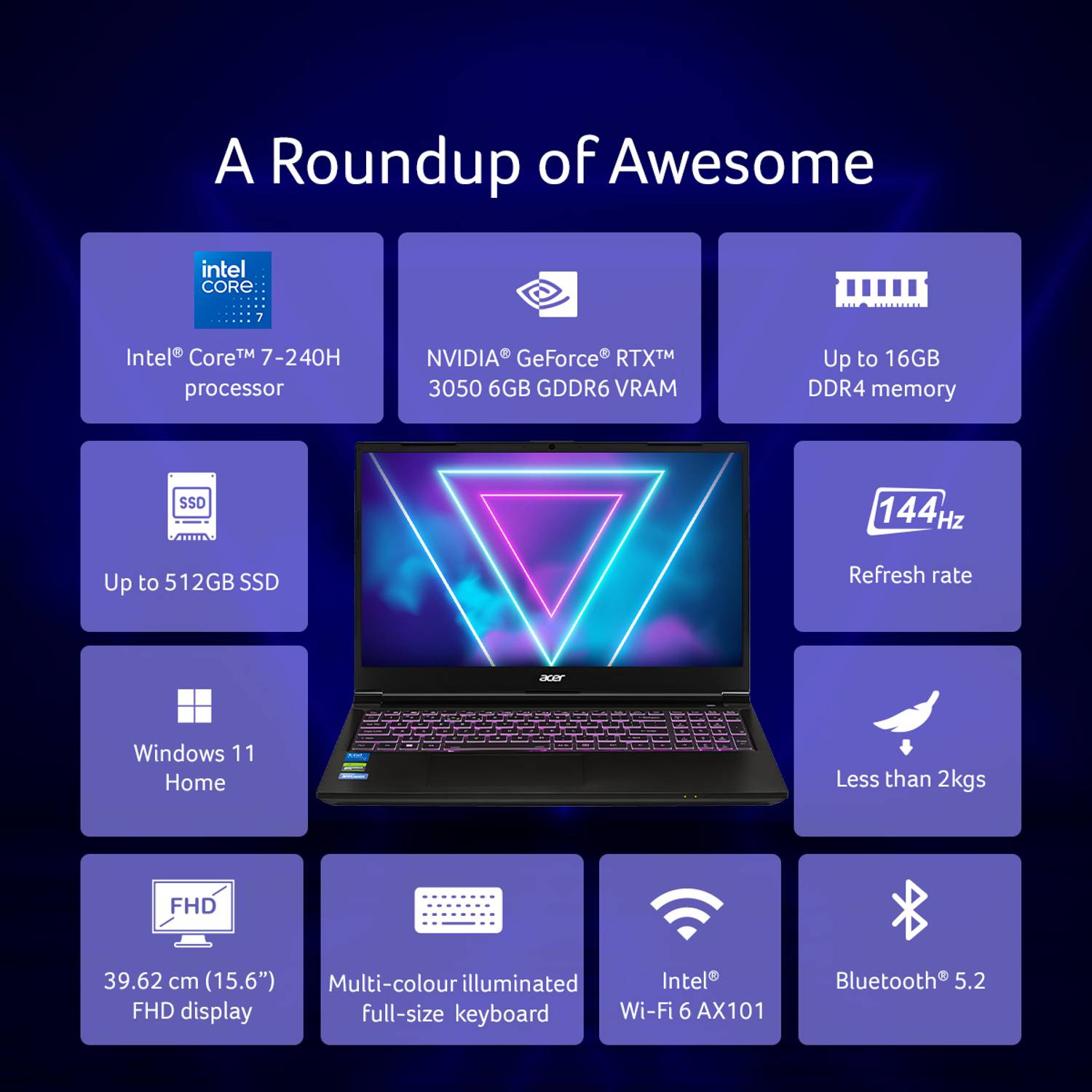 Acer Aspire 7 A715-79G Gaming Laptop - Image 3