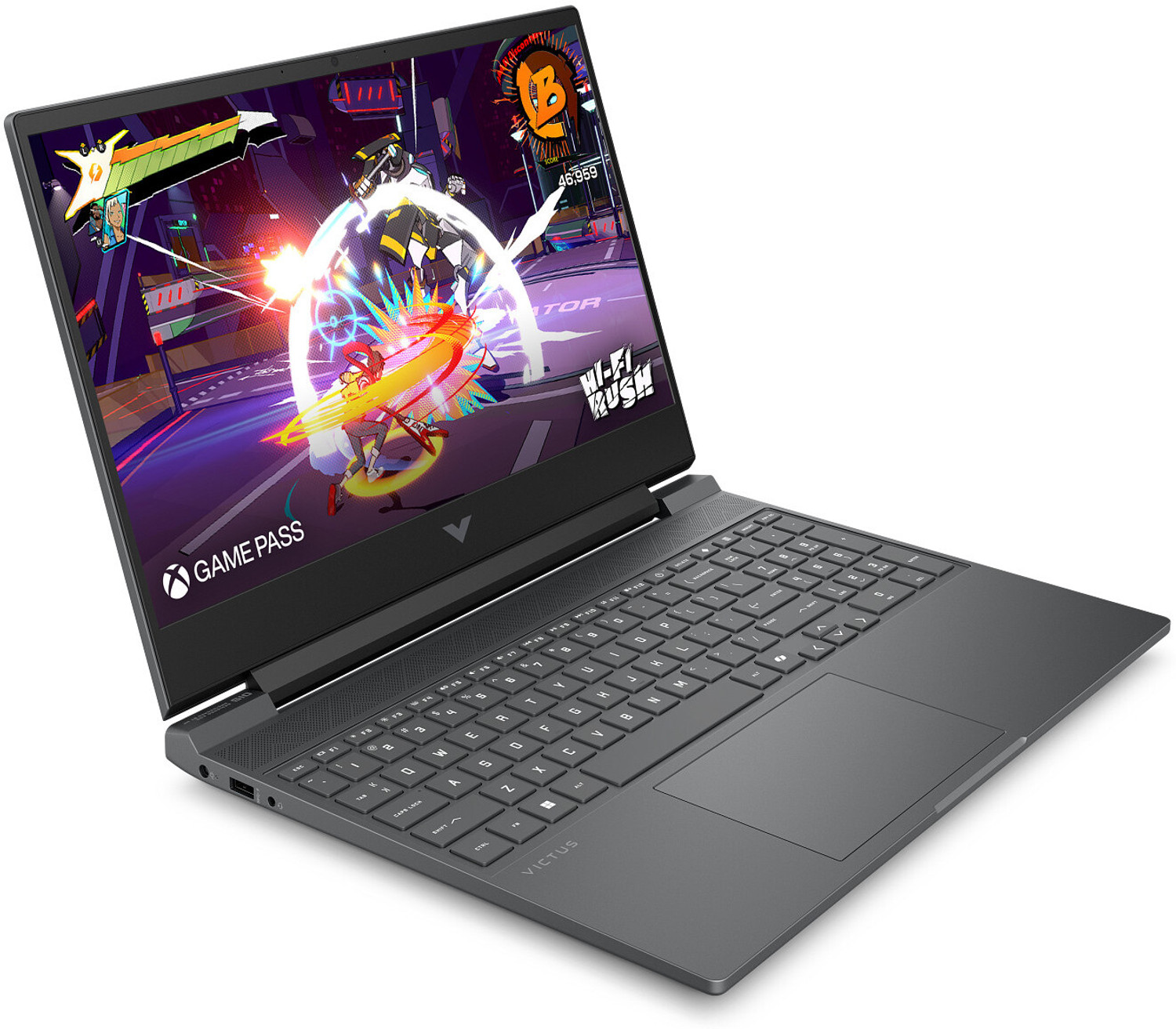 Image of HP Intel Core i5 13th Gen 13420H - (16 GB /1 TB SSD /Windows 11 Home /4 GB Graphics /NVIDIA GeForce RTX 3050A) 15-FA2047TX Gaming Laptop