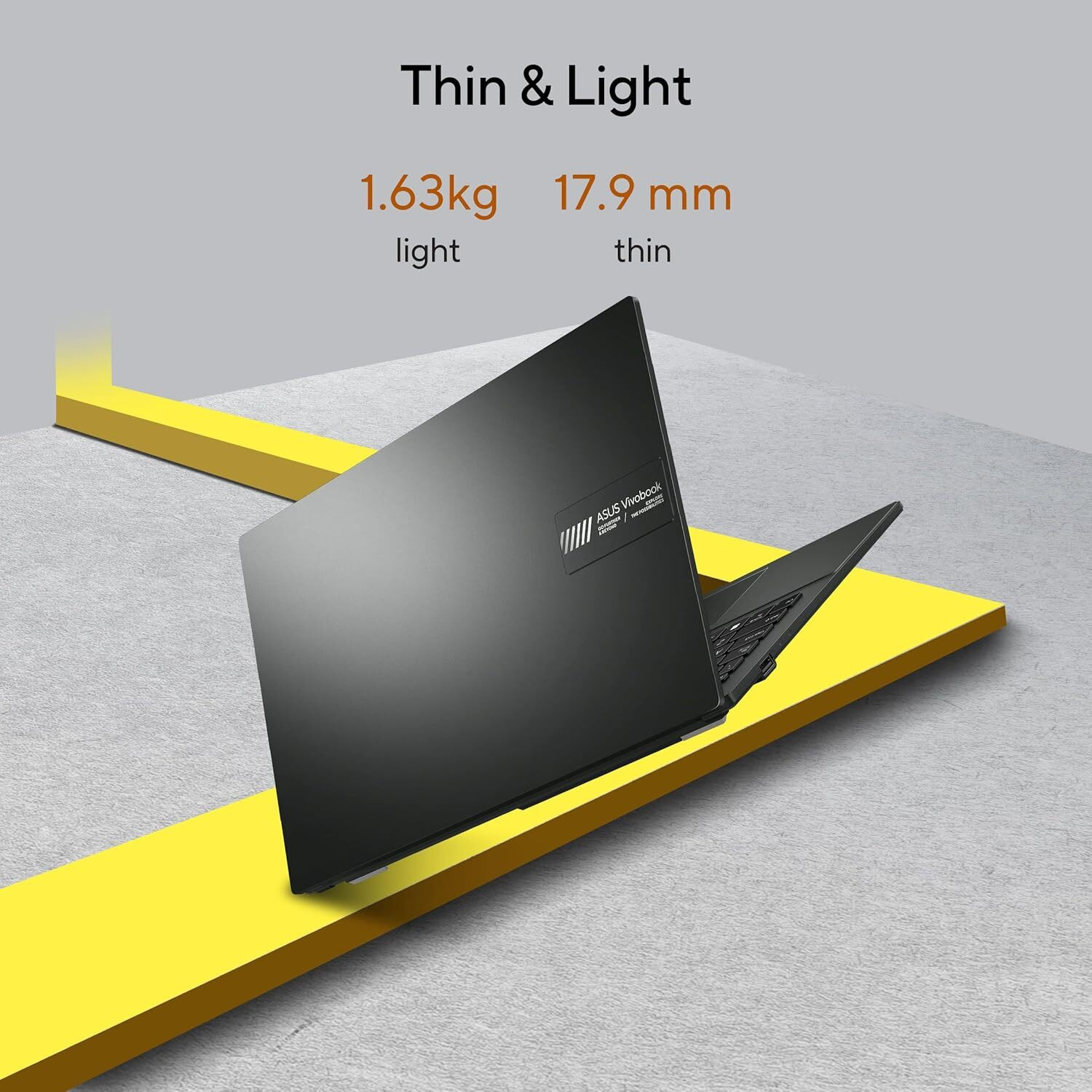 Image of ASUS Vivobook Go 15 AMD Ryzen 5 Dual Core 7520U - (8 GB /512 GB SSD /Windows 11 Home) E1504FA-NJ133WS+E1504FA-NJ522WS Thin and Light Laptop