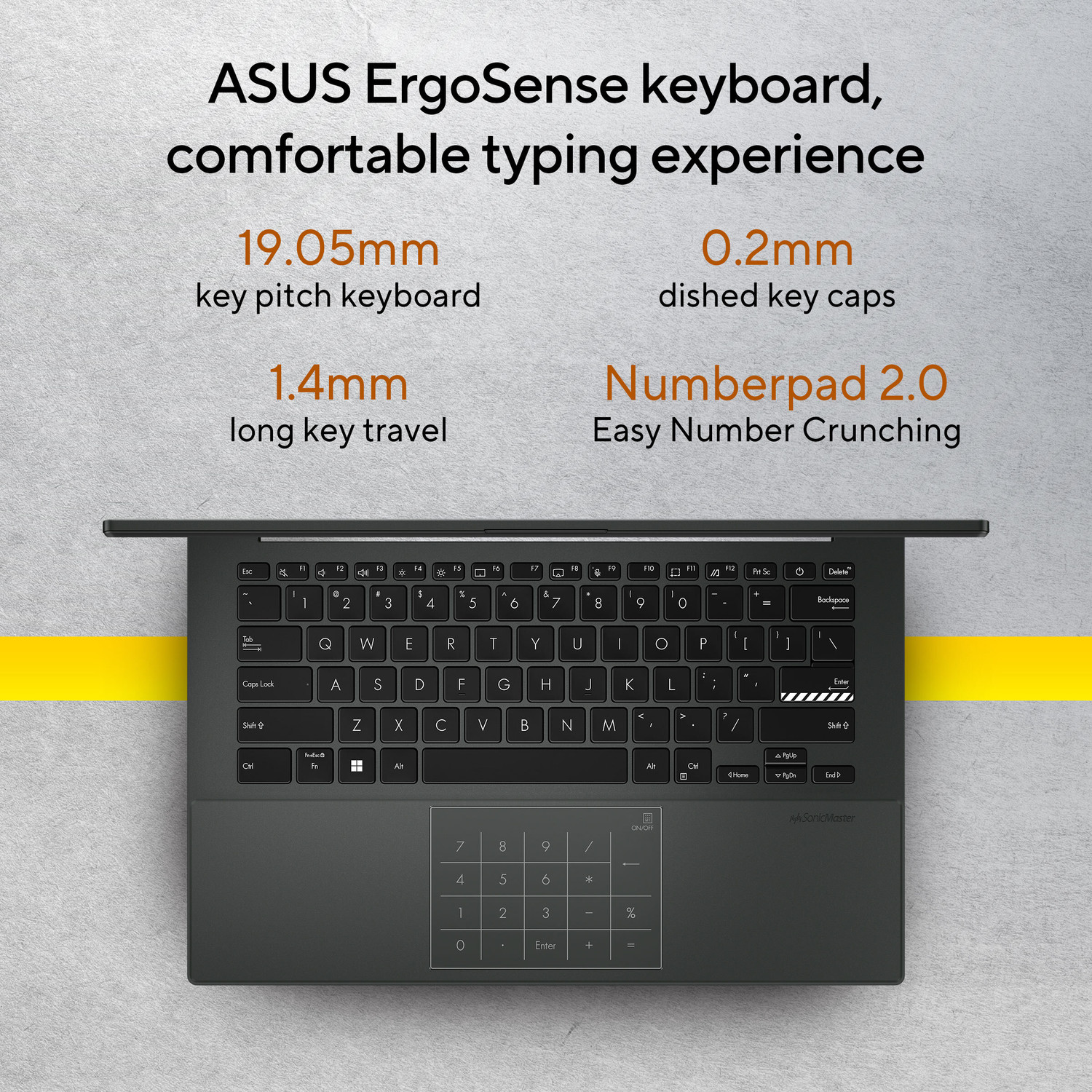 Image of ASUS Vivobook Go 14 (2025) with Office 2024 + M365 Basic* AMD Ryzen 3 Quad Core 7320U - (8 GB /512 GB SSD /Windows 11 Home) E1404FA-NK3325WS | E1404FA-EB2322WS | E1404FA-EB901WS Thin and Light Laptop