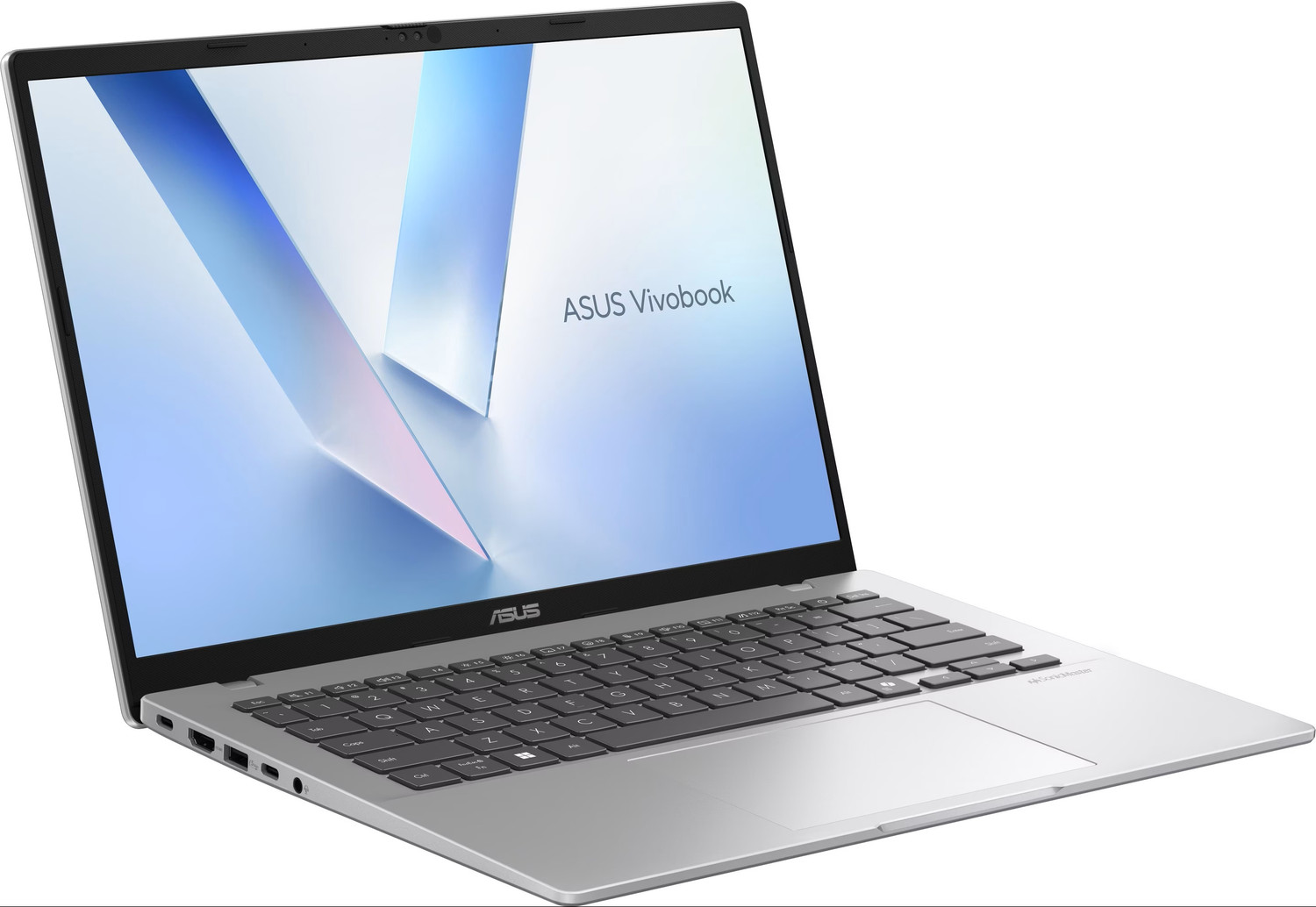 Image of ASUS Vivobook 14 (2025) with Office 2024 + M365 Basic*, AMD Ryzen AI 5 Quad Core - (16 GB /512 GB SSD /Windows 11 Home) M1407KA-LY131WS Thin and Light Laptop