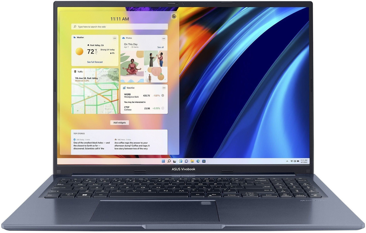 Image of ASUS Vivobook 16X AMD Ryzen 5 Hexa Core 5600H - (16 GB /512 GB SSD /Windows 11 Home) M1603QA-MB511WS Laptop
