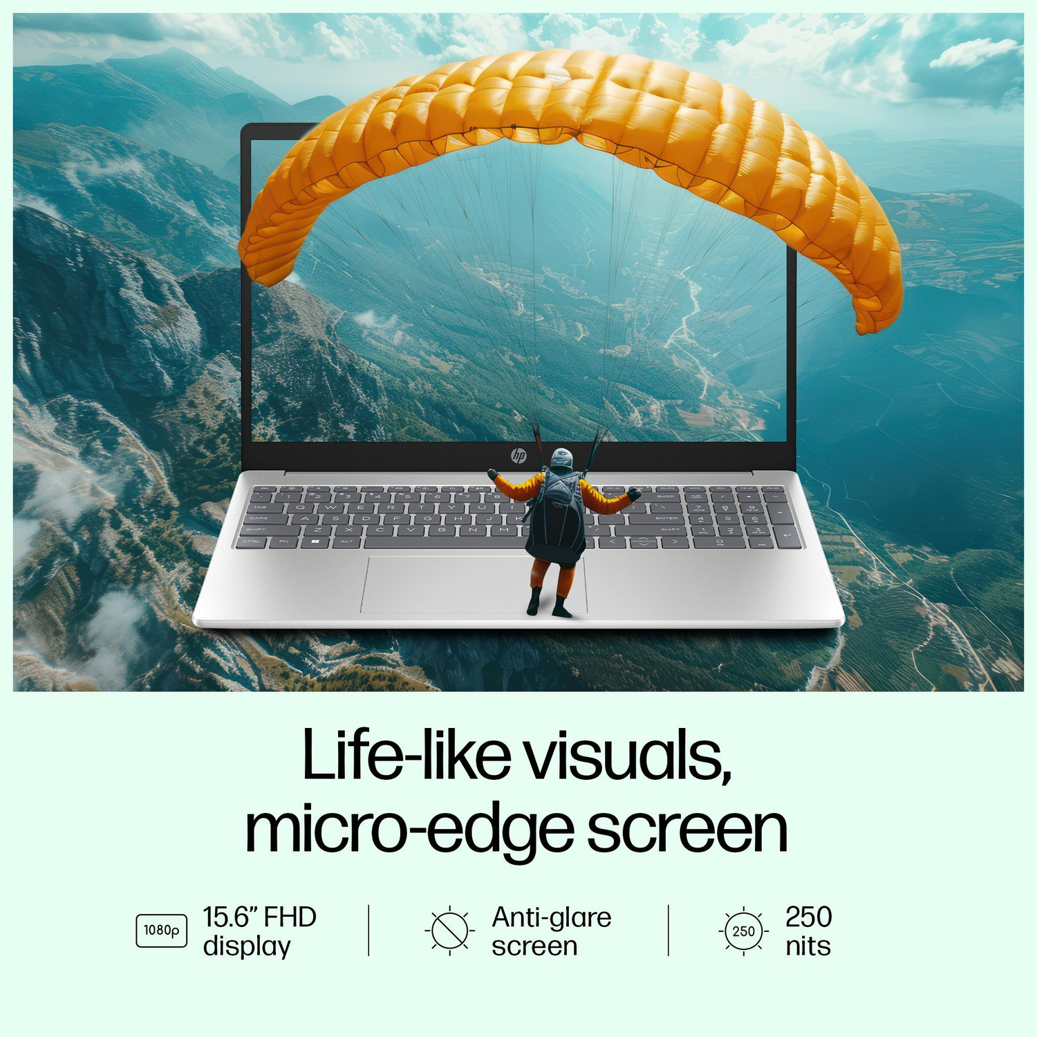Image of HP Intel Core i7 13th Gen 1355U - (16 GB /512 GB SSD /Windows 11 Home) 15-fd0515TU Thin and Light Laptop