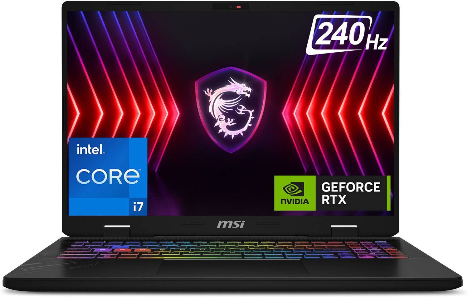 MSI Crosshair 16 HX Intel Core i7 14th Gen 14700HX - (16 GB/1 TB SSD/Windows 11 Home/8 GB Graphics/NVIDIA GeForce RTX 4060/240 Hz) Crosshair 16 HX D14VFKG-206IN Gaming Laptop