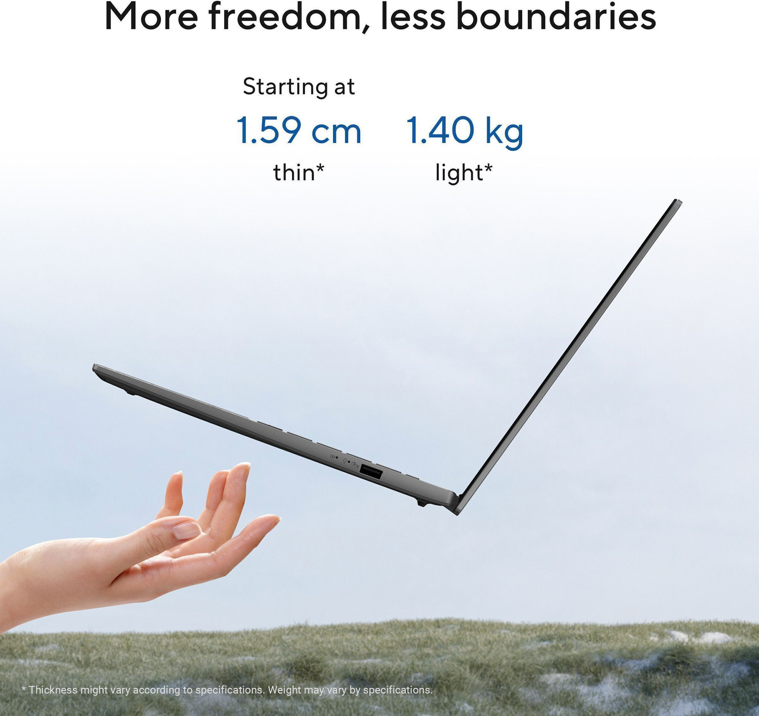 Image of ASUS Vivobook S14 (2025) with Office 2024 + M365 Basic*, Backlit Keyboard, Intel Core i5 13th Gen 13420H - (16 GB /512 GB SSD /Windows 11 Home) S3407VA-LY037WS Thin and Light Laptop