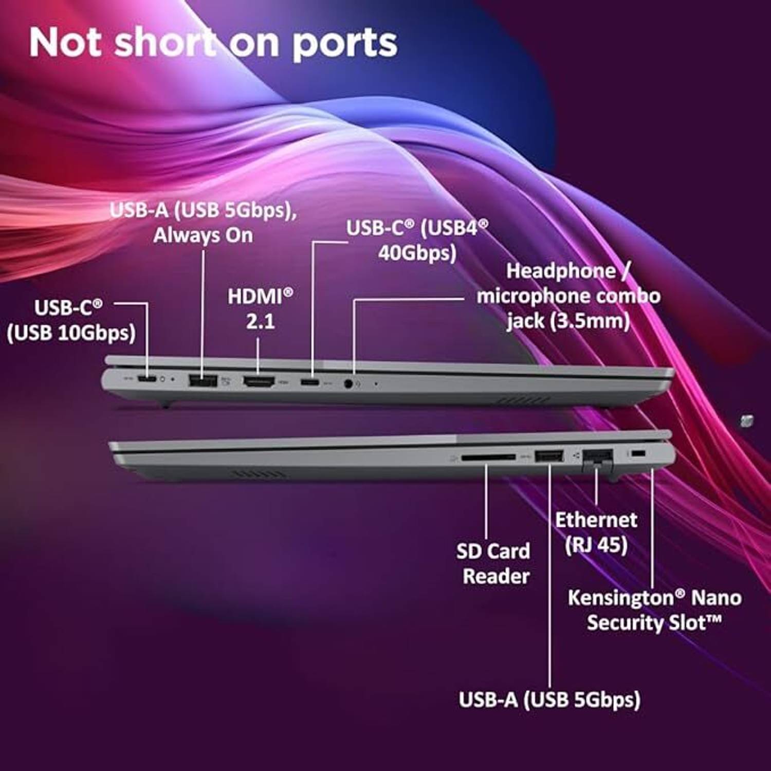 Lenovo THINKBOOK 16 AMD Ryzen 7 7735HS 16GB/512GB SSD - Image 4